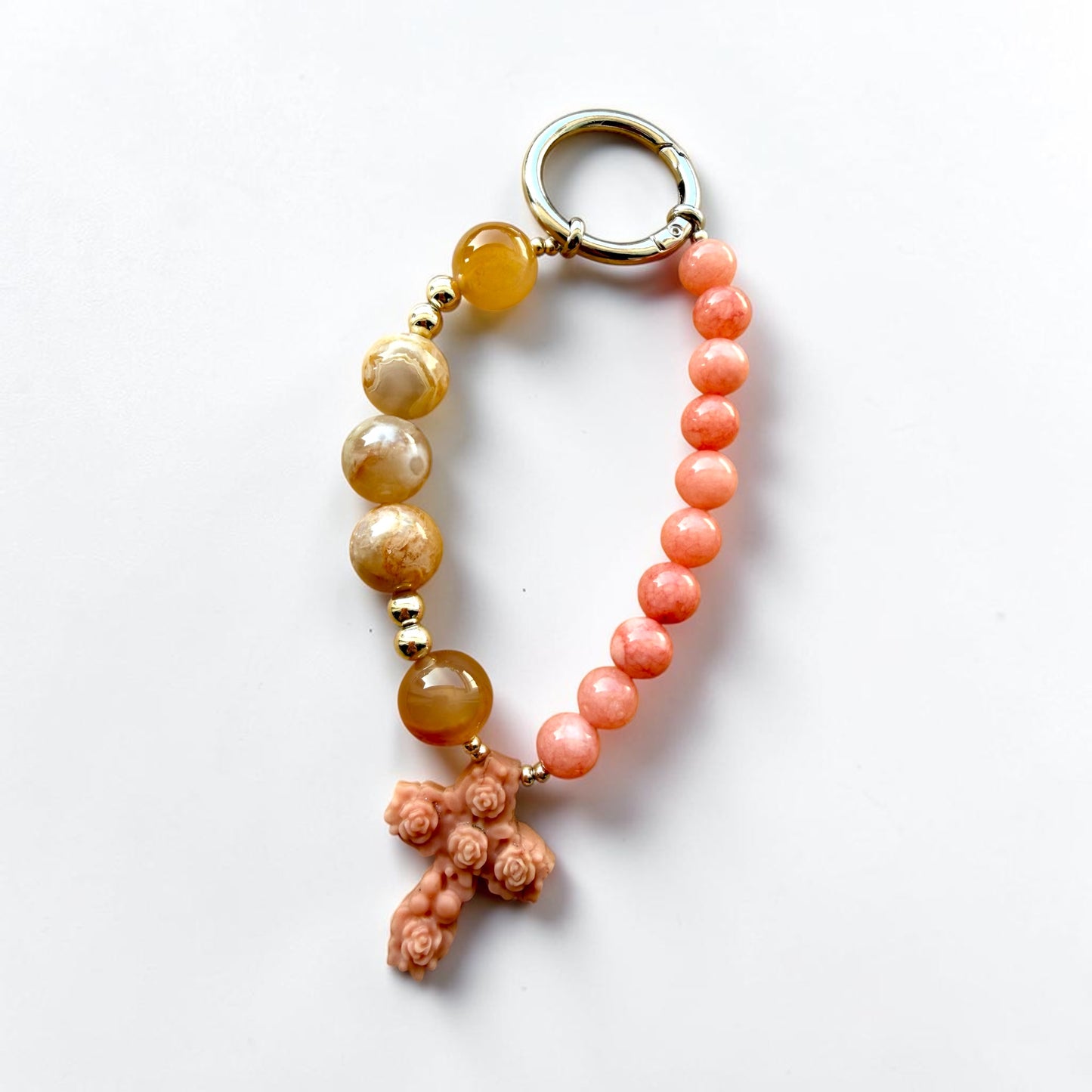 Divine Rosary Keyring (Aventurine)