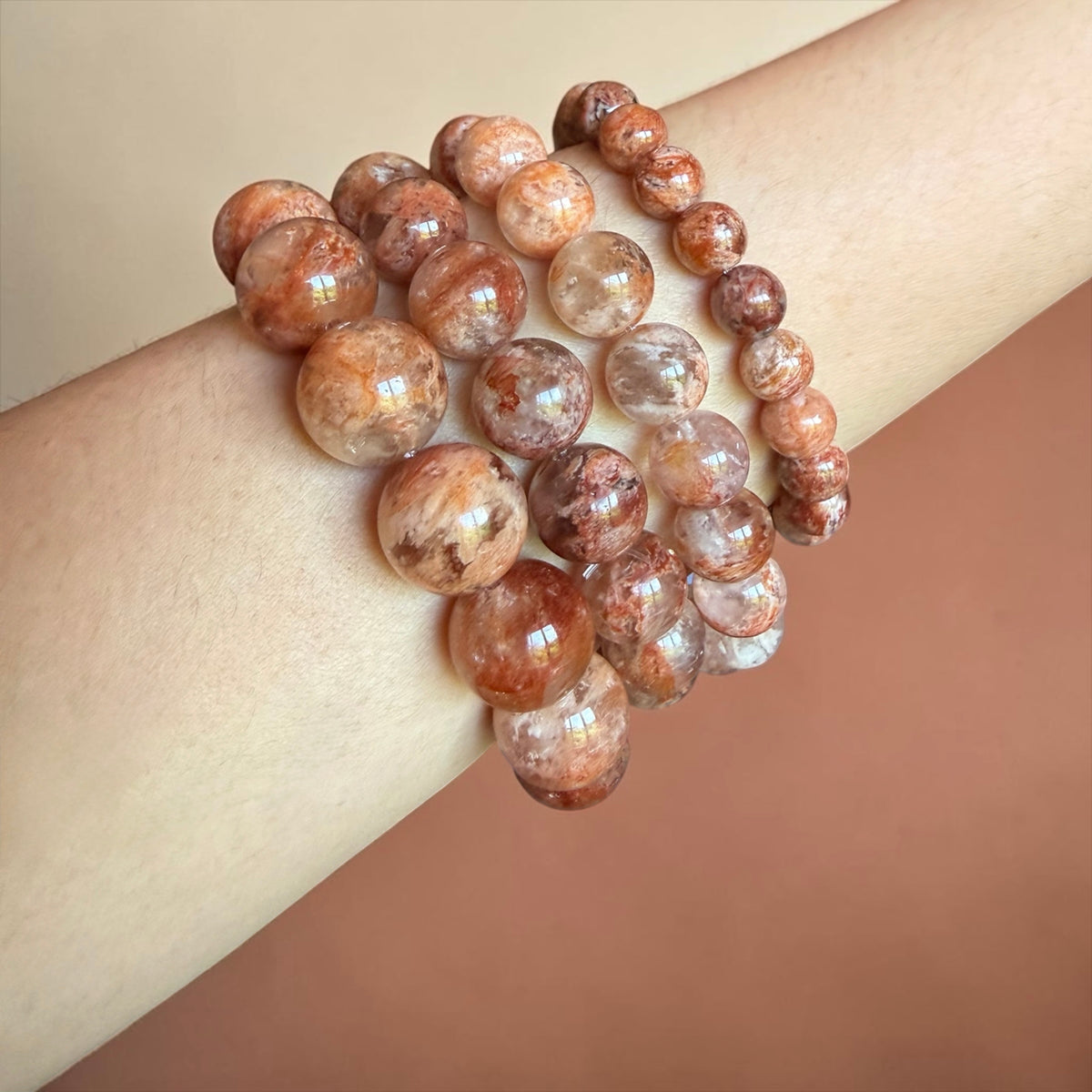 Red Phantom Quartz Bracelet