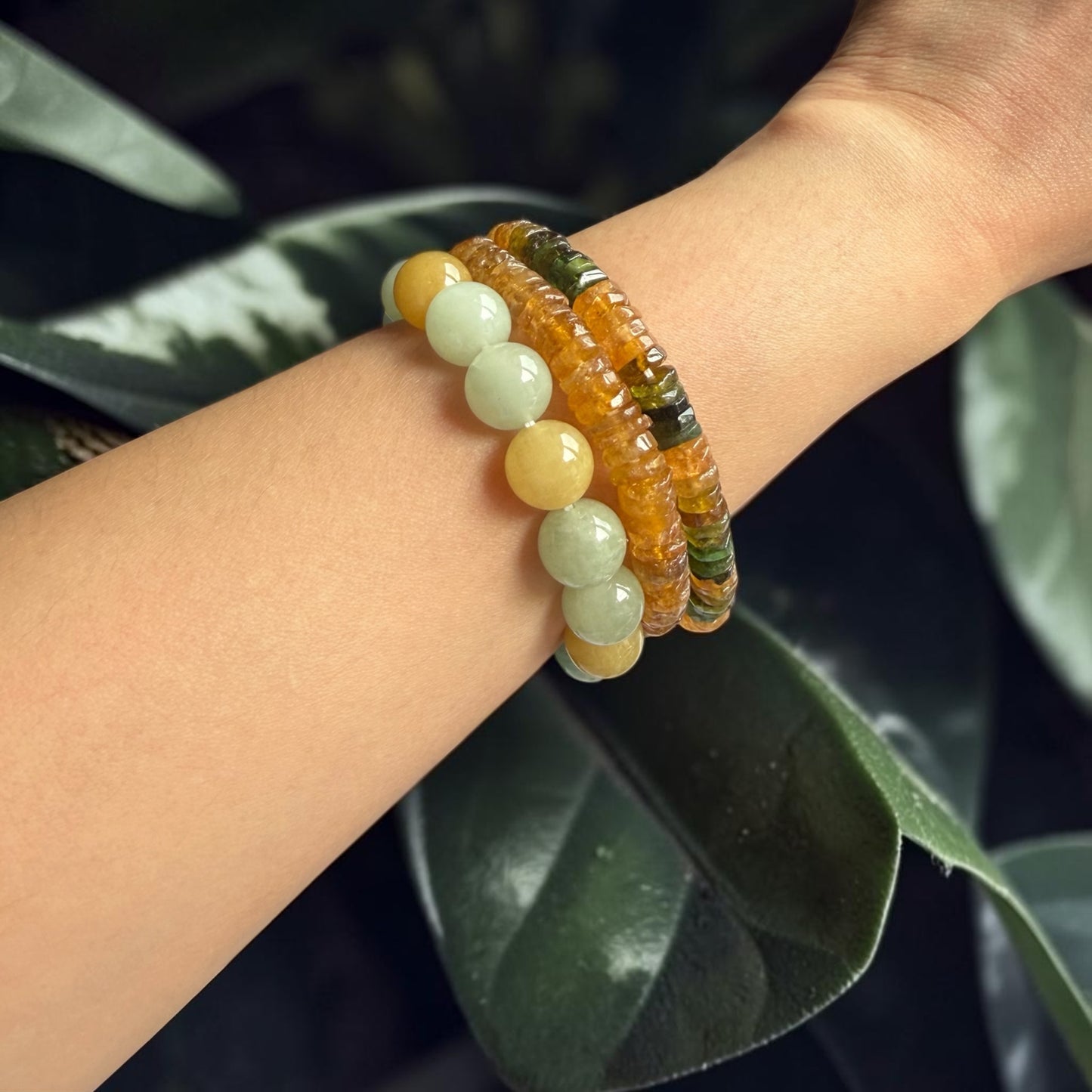 Beryl (Green & Yellow) Bracelet