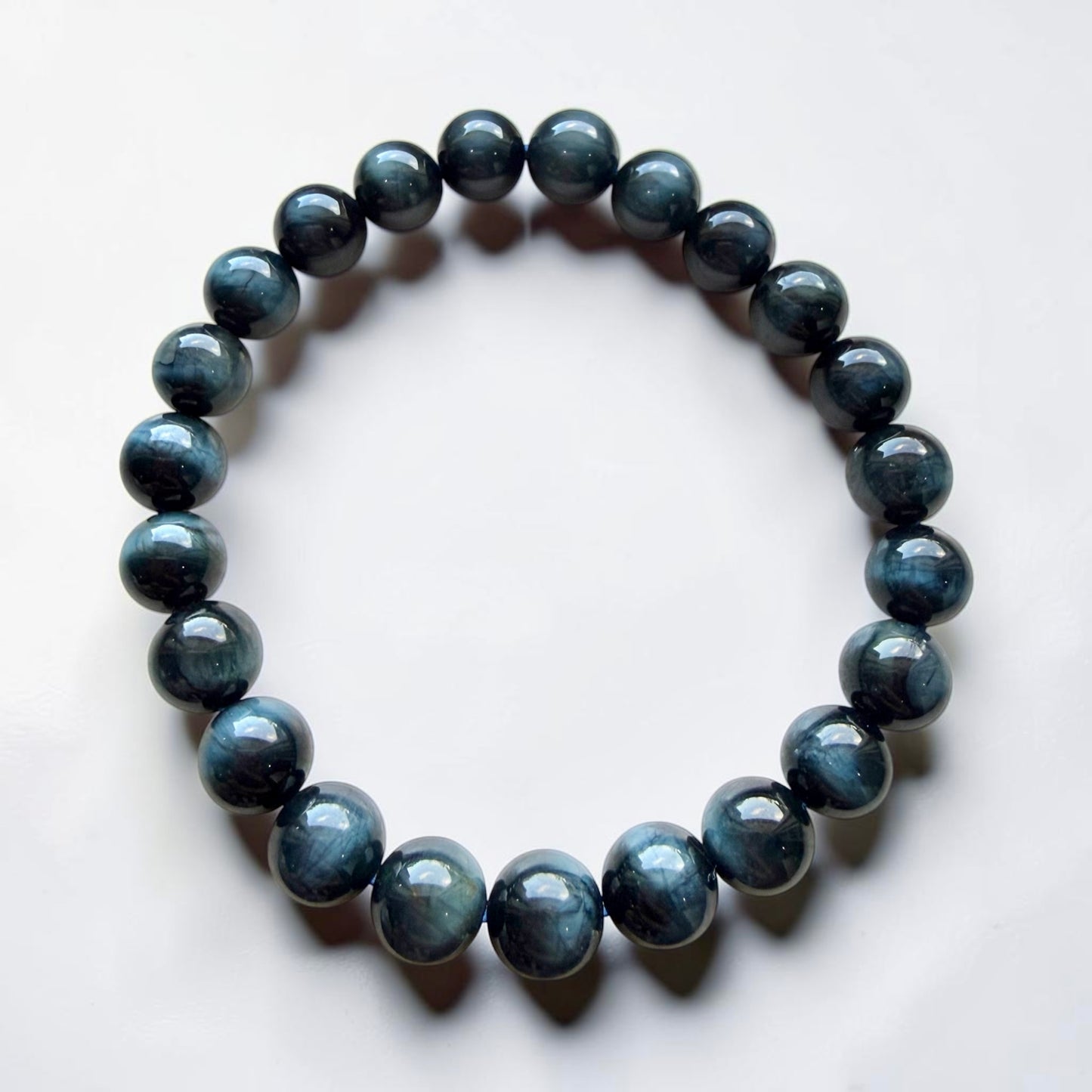 Blue Tiger’s Eye (Falcon’s Eye) Bracelet