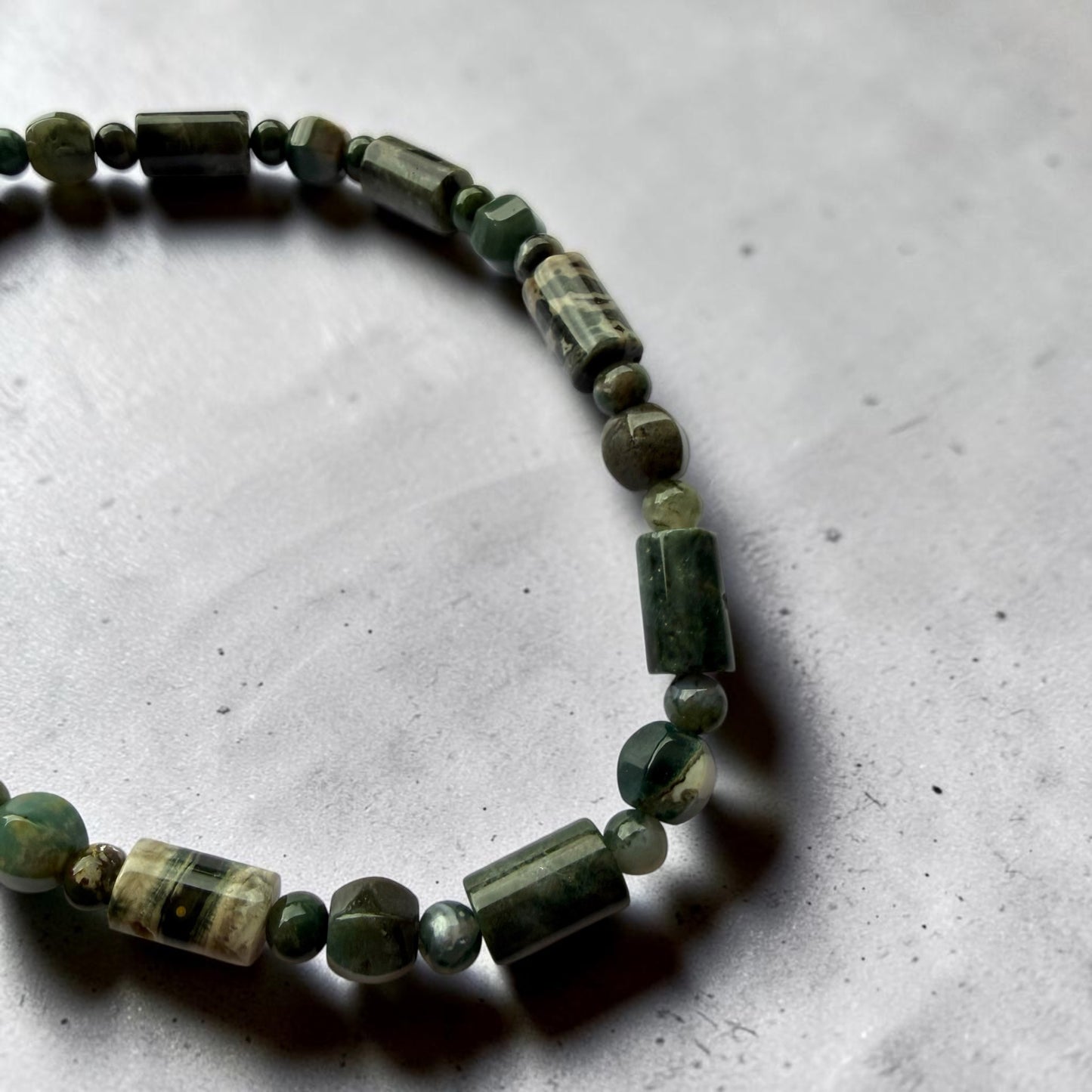 Moss Agate Necklace