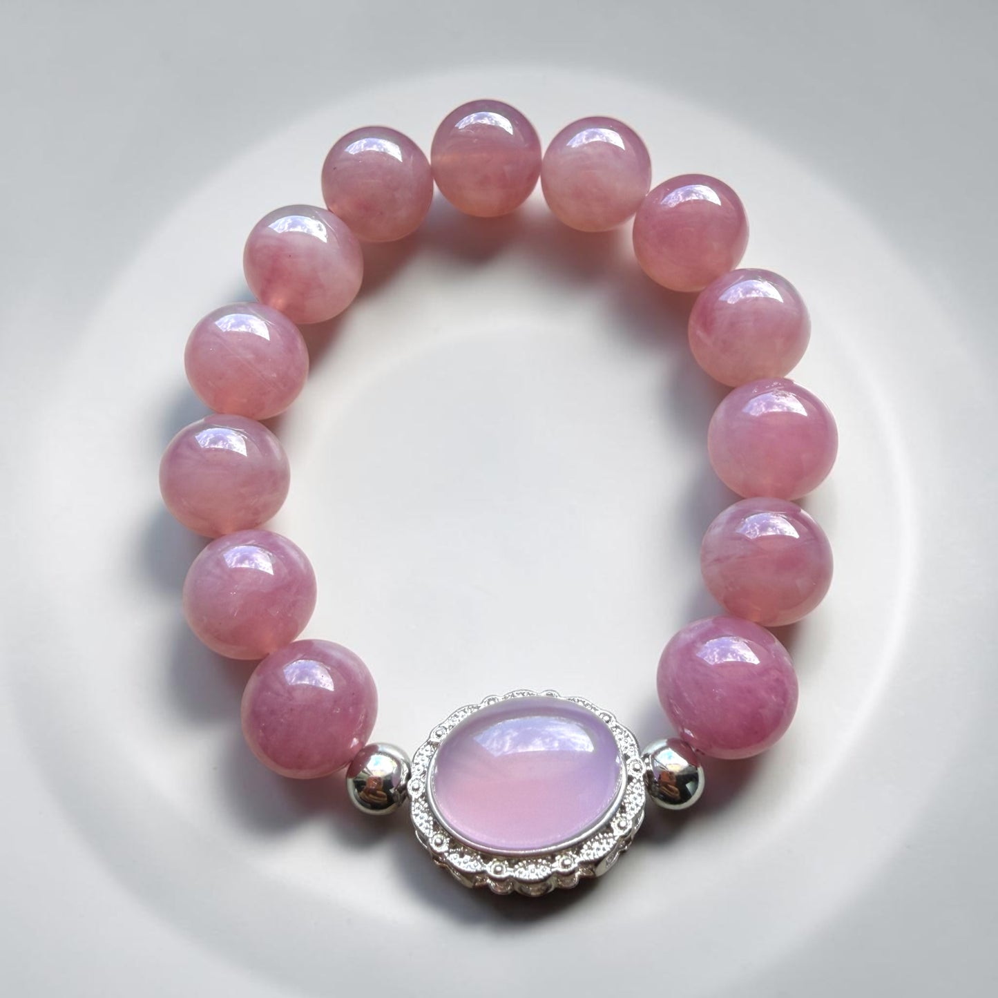 Purple Rose Quartz Bracelet