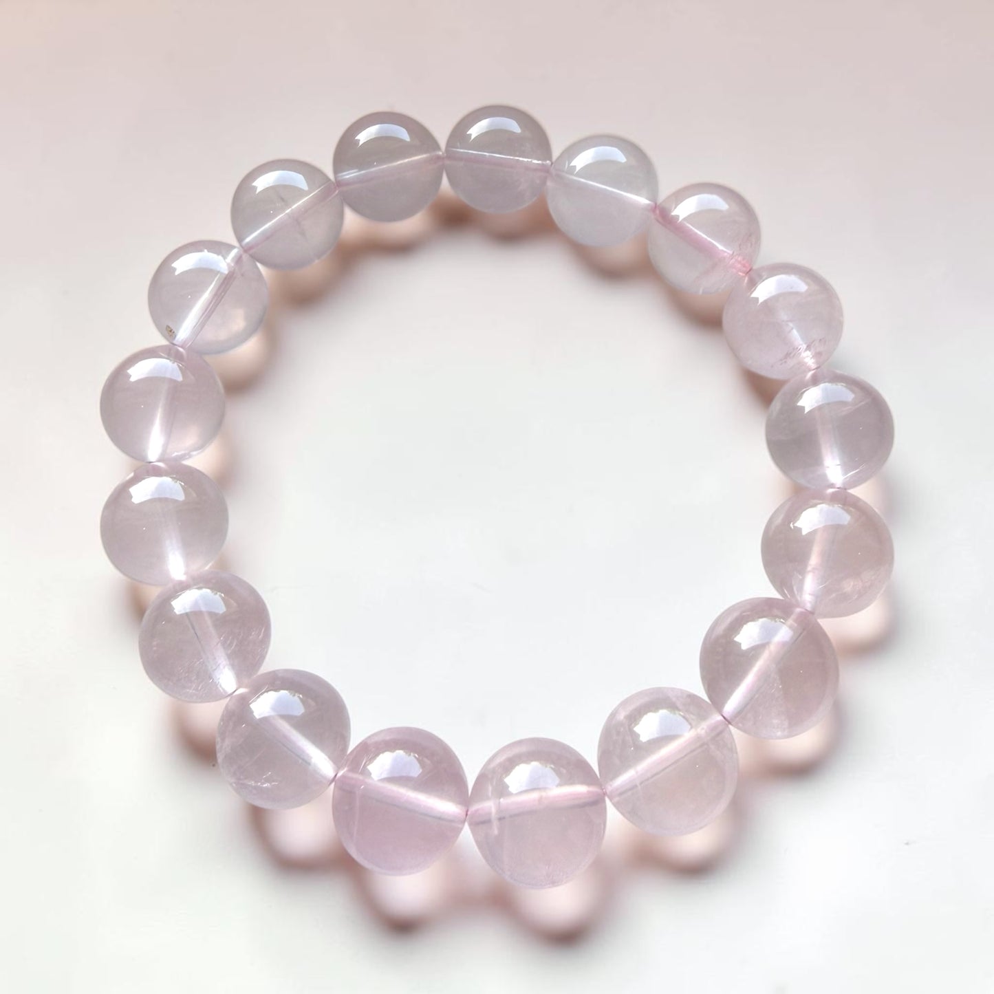 Rose Quartz (Premium Jelly Madagascar) Bracelet