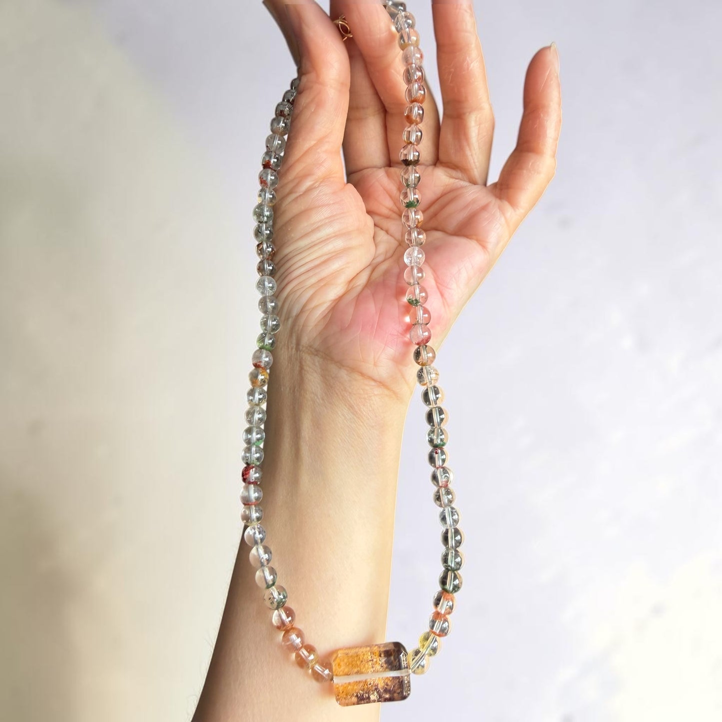 Phantom Quartz Necklace