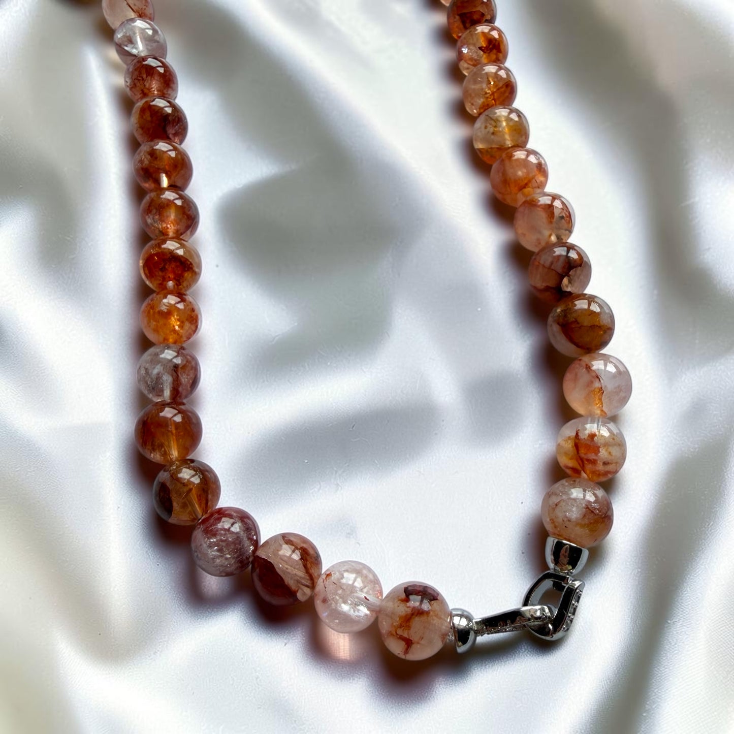 Fire Quartz Necklace