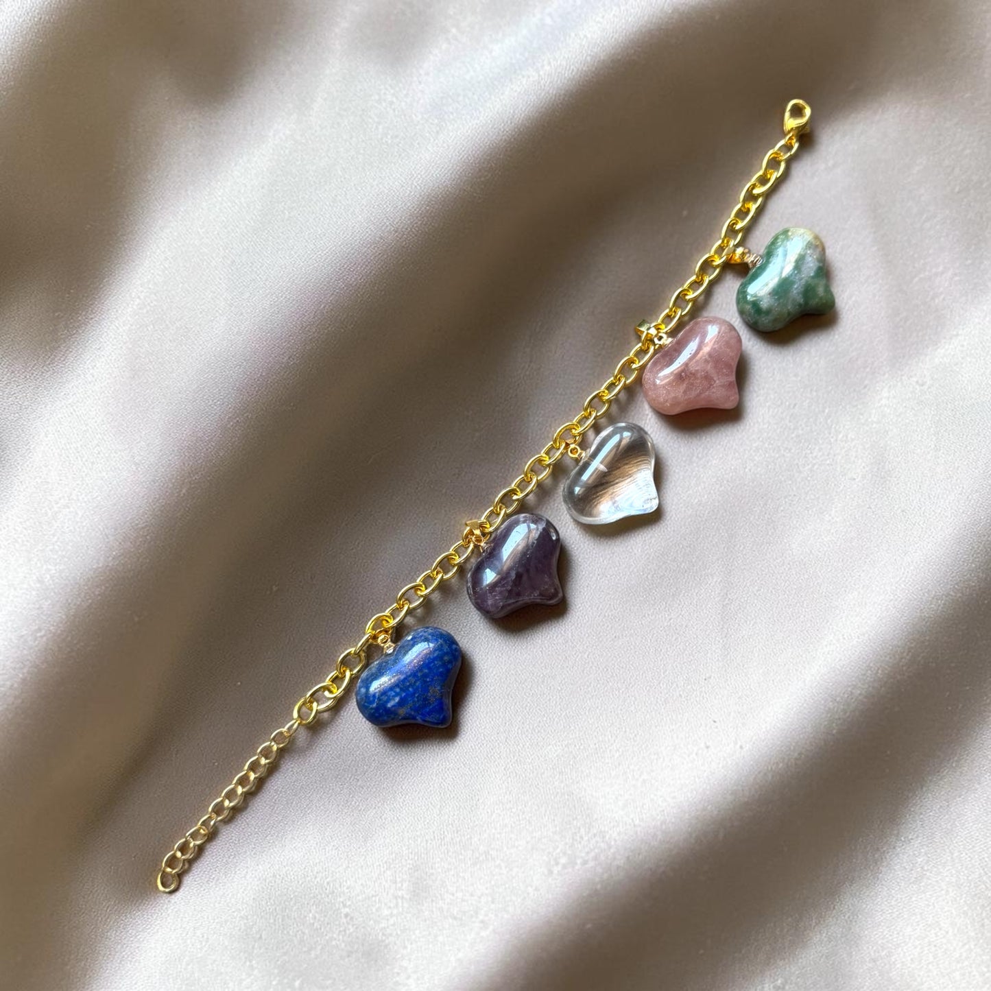 Sacred Harmony Heart Necklace & Bracelet