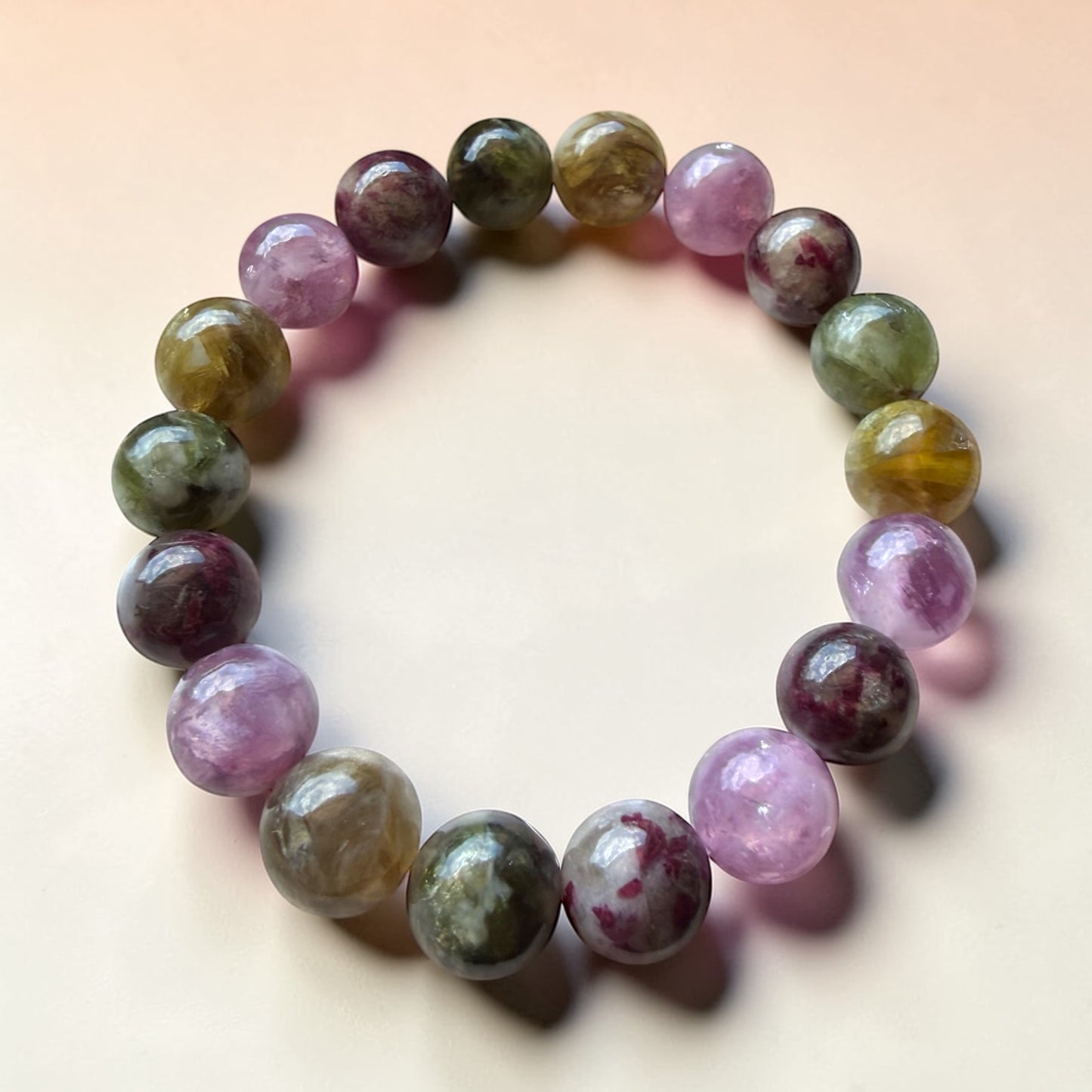 Multi-Color Lepidolite Harmony Bracelet