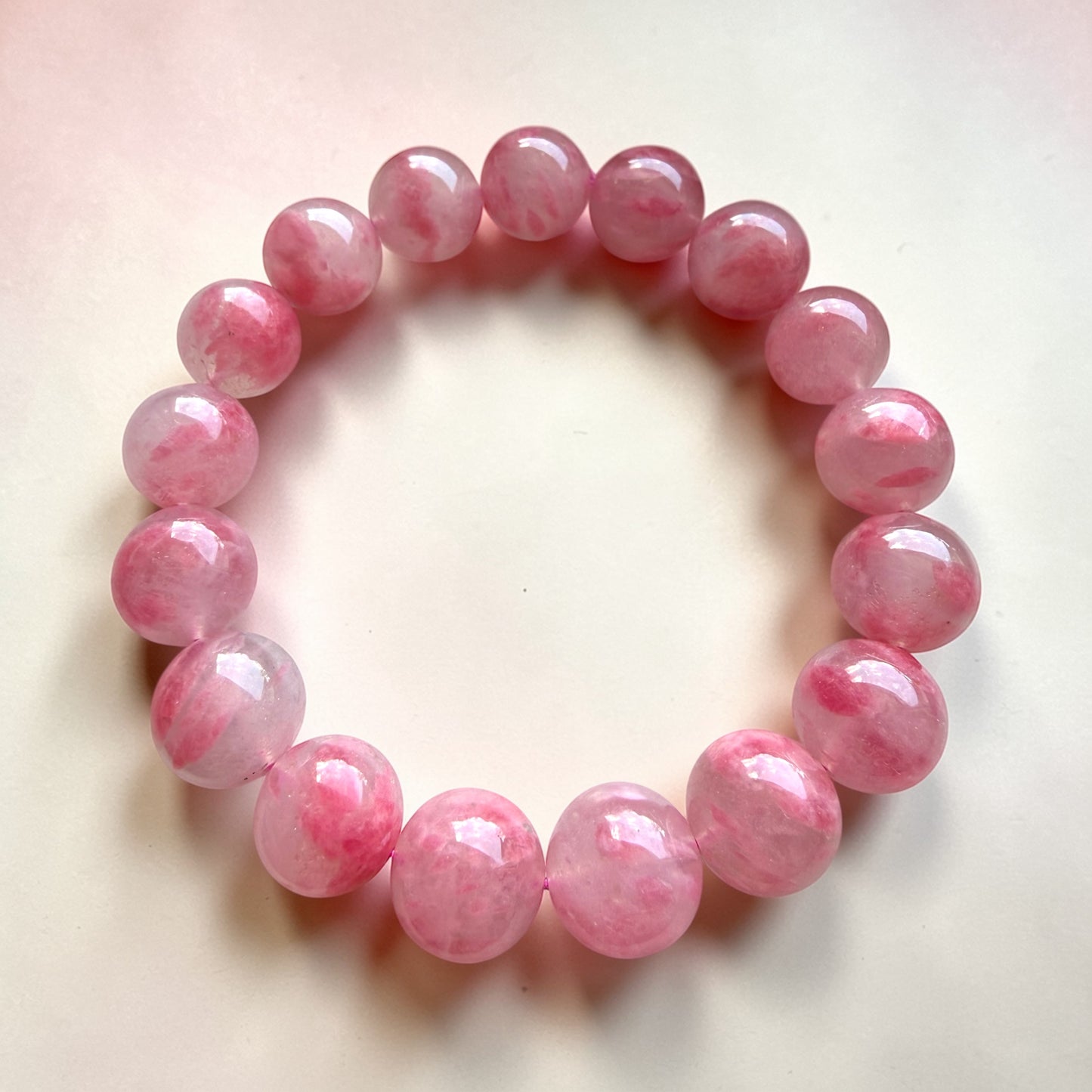 Blush Aura Sakura Quartz