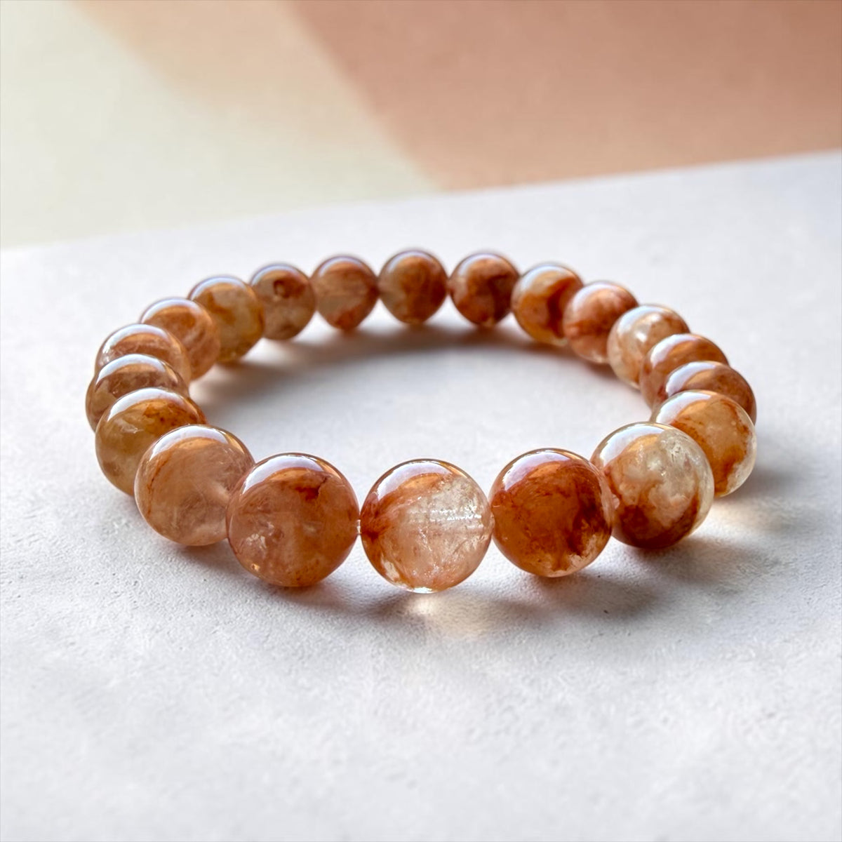 Red Phantom Quartz Bracelet