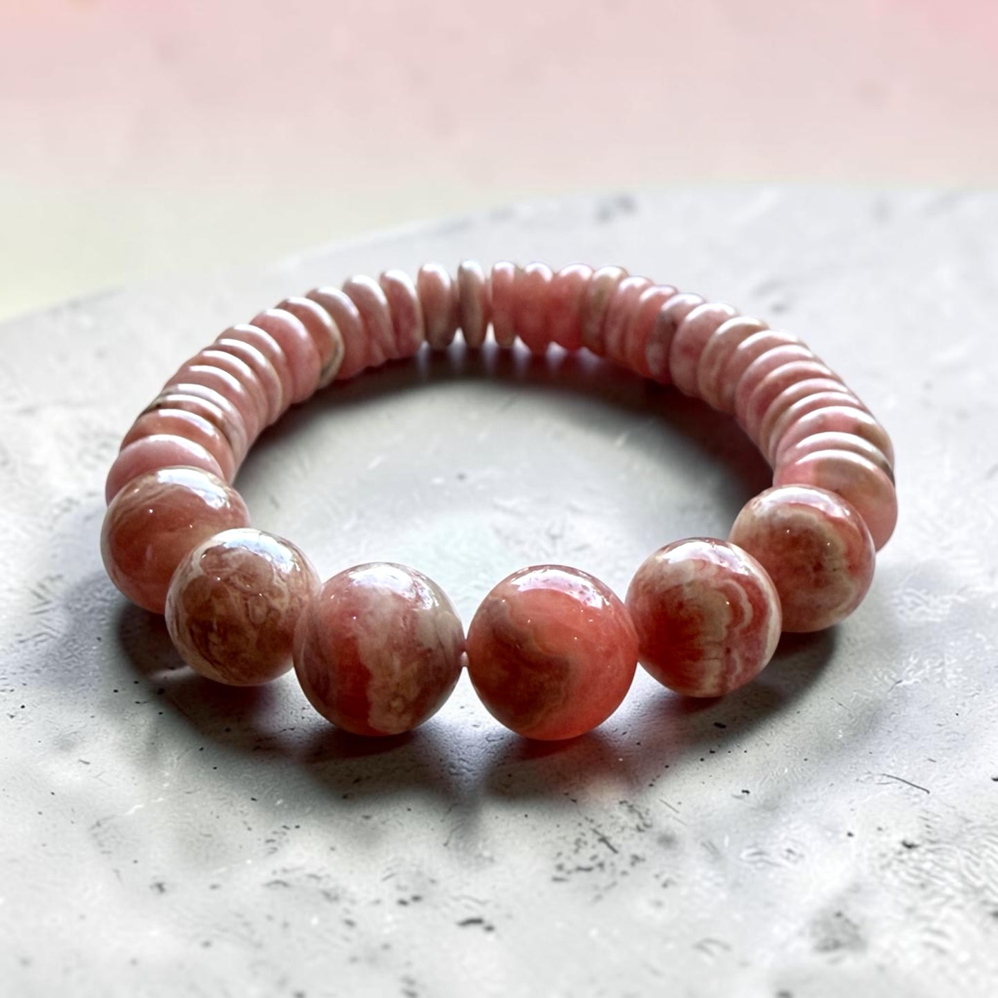 Rhodochrosite Bracelet
