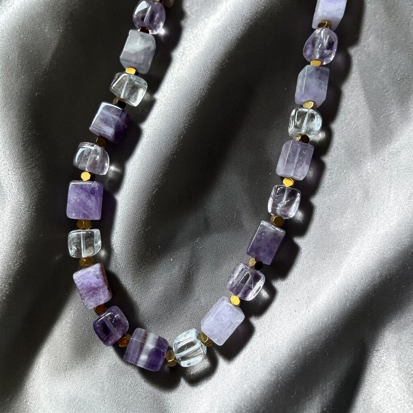 Amethyst Mixed Cube Set