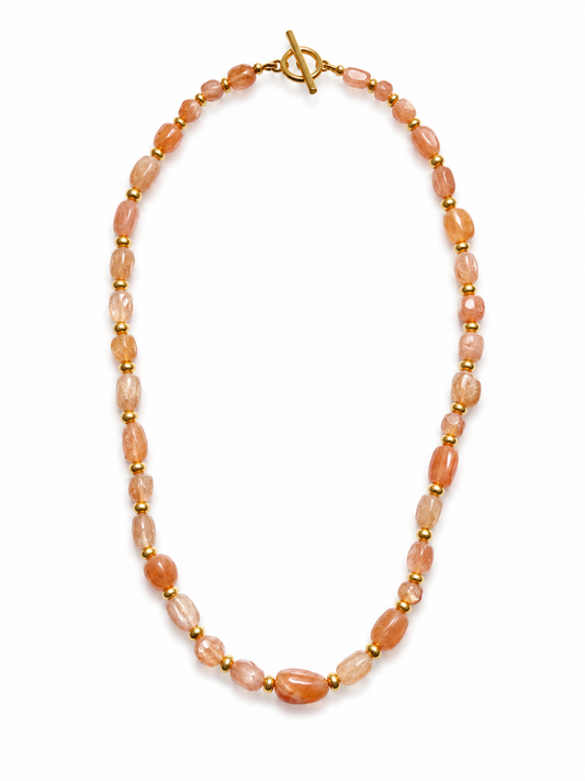 Sunstone Freeform Necklace