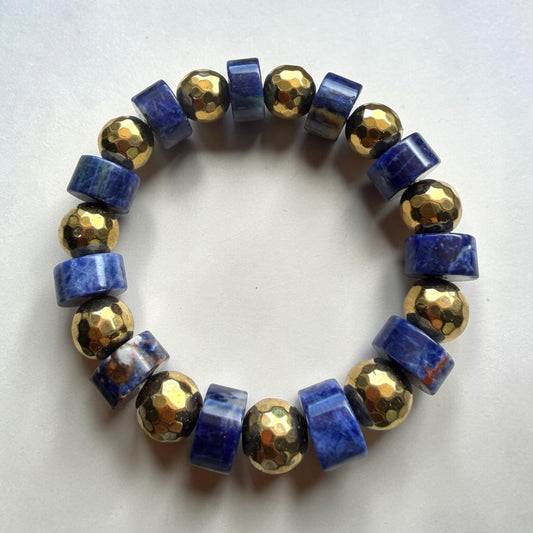 Crystal Harmony Rondelle Bracelet