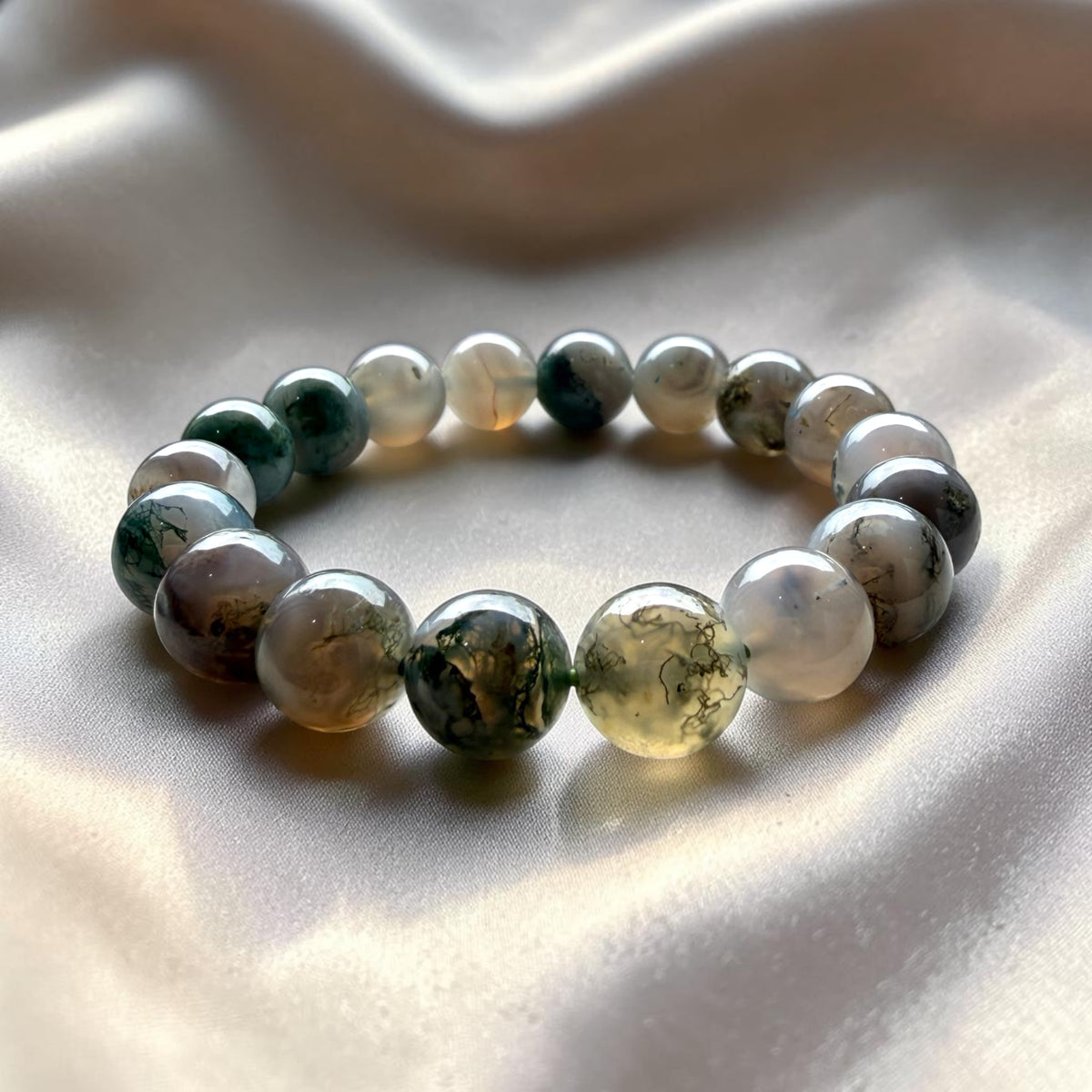 Moss Agate Bracelet