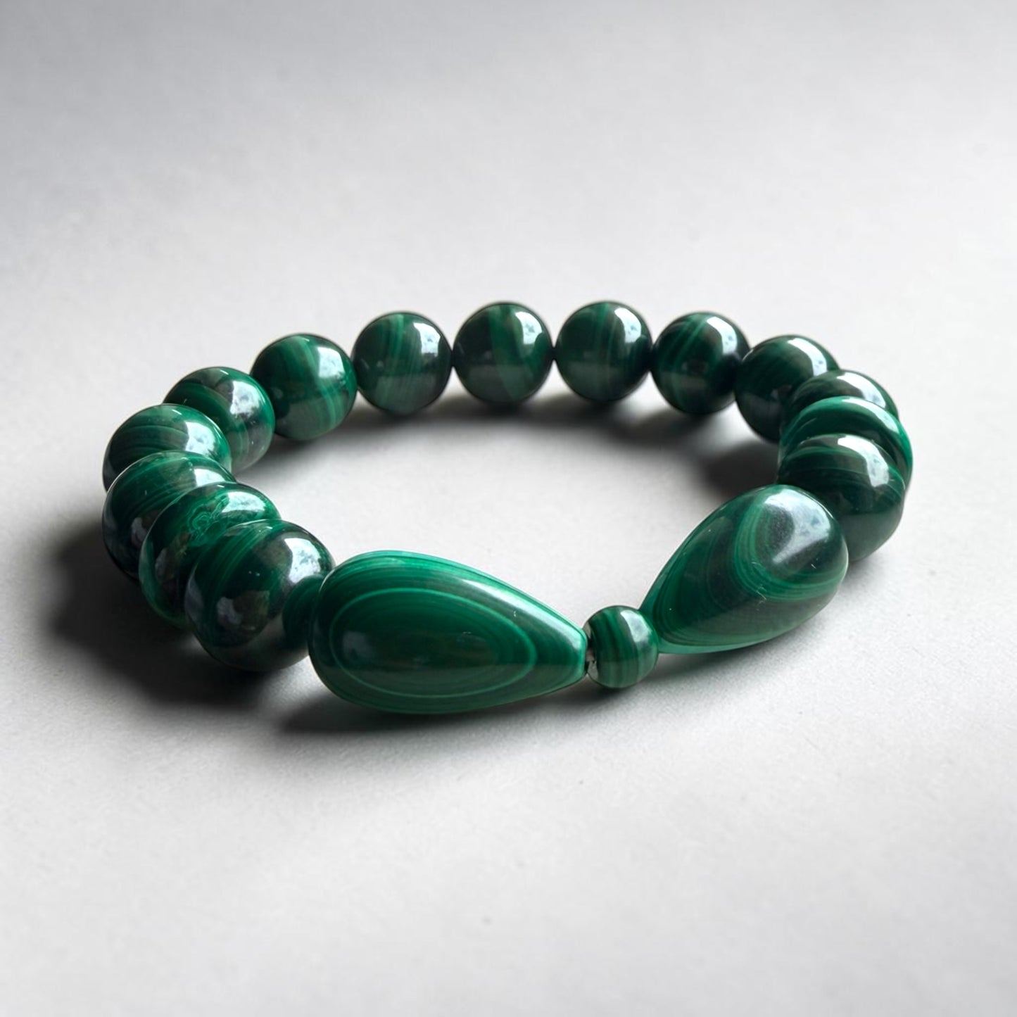 Malachite Multi-Shape Bracelet