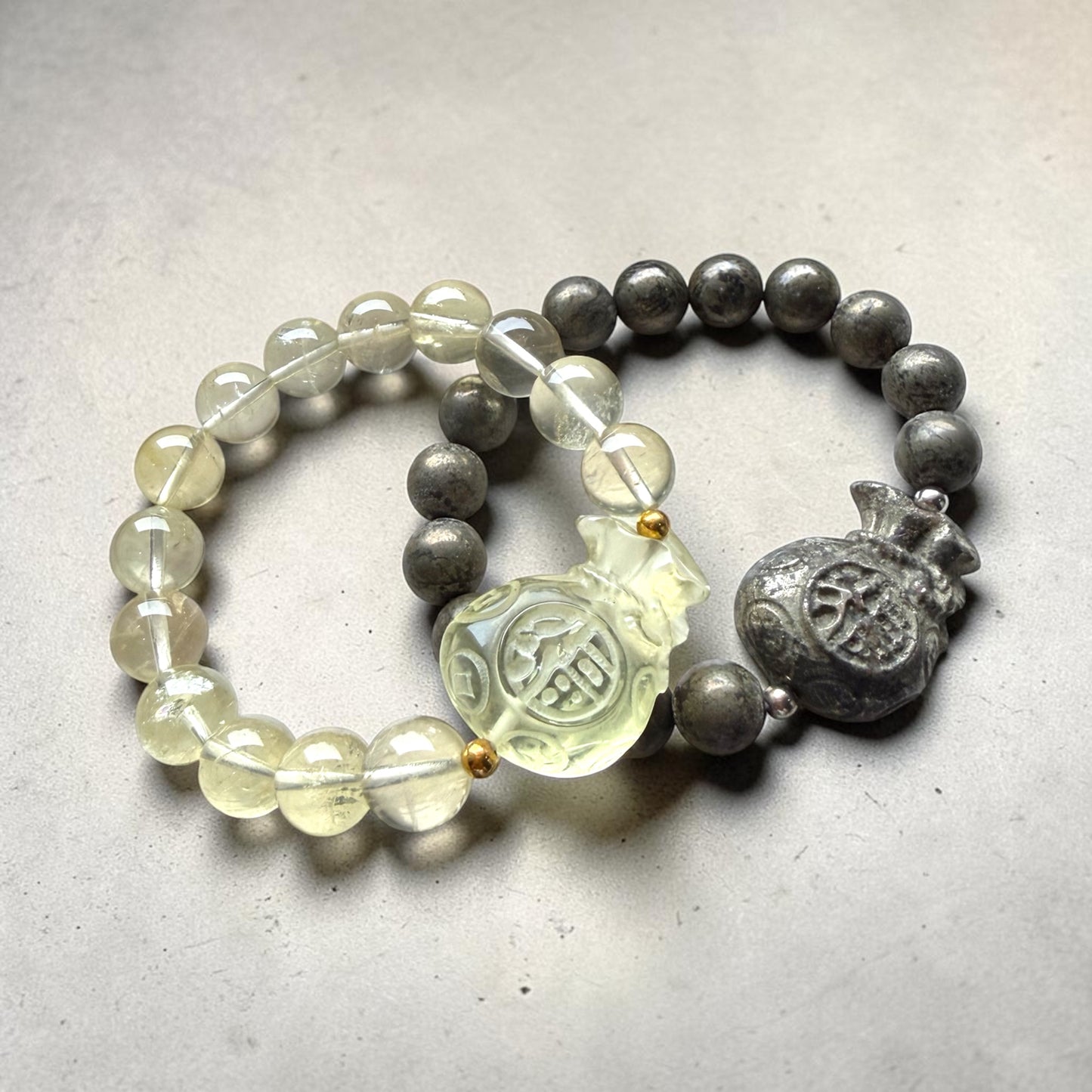 Citrine Money Bag Bracelet