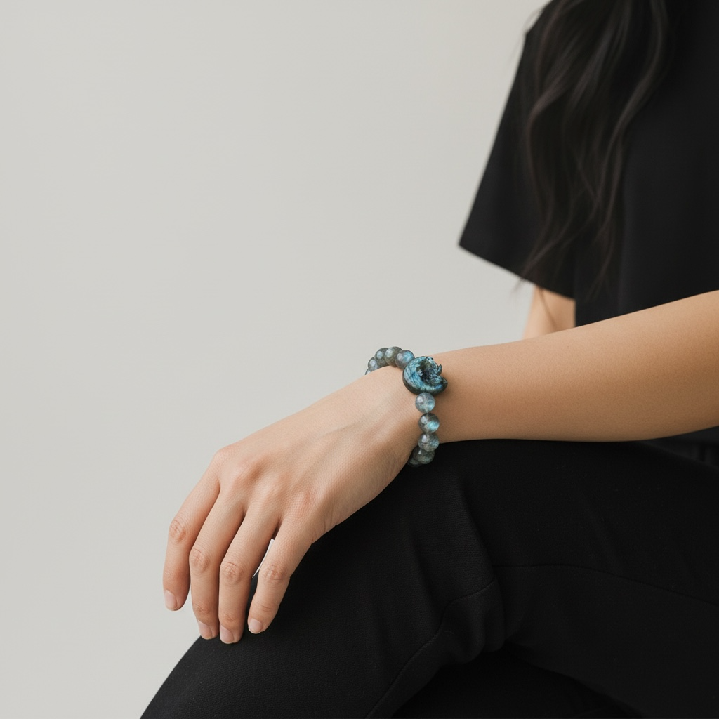 Labradorite Celestial Guardian Bracelet