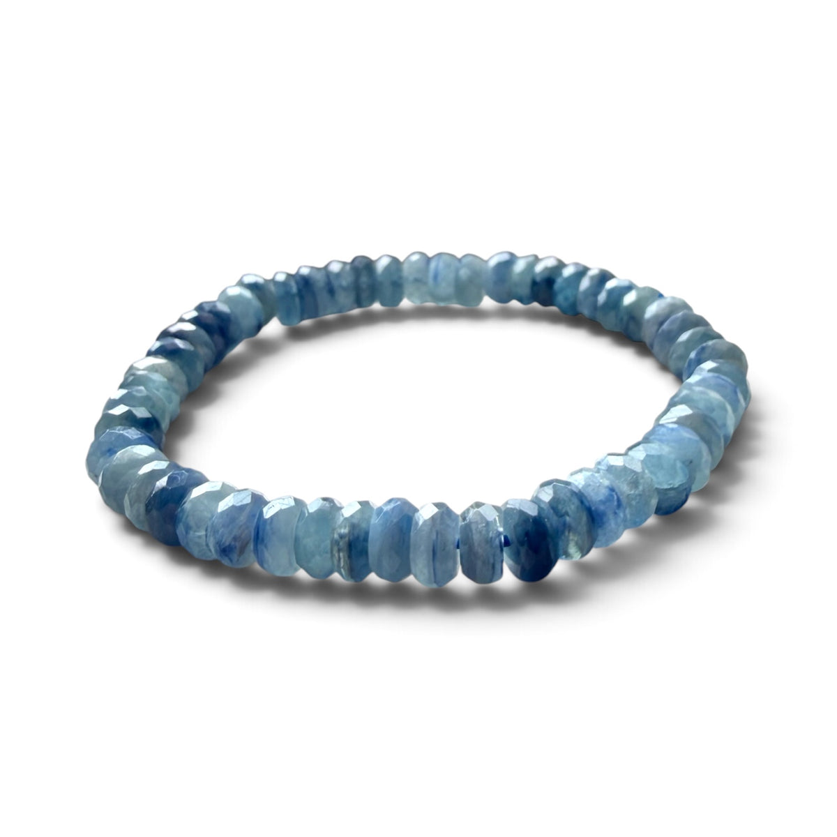Blue Kyanite Abacus Bracelet
