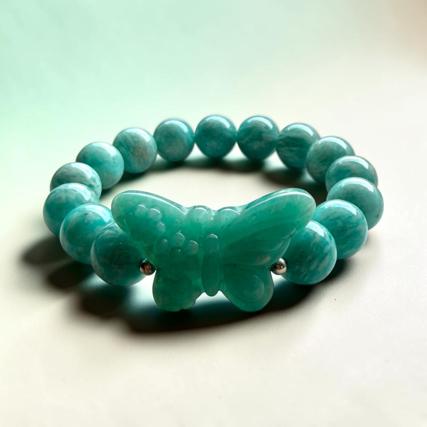 Amazonite Carving Bracelet