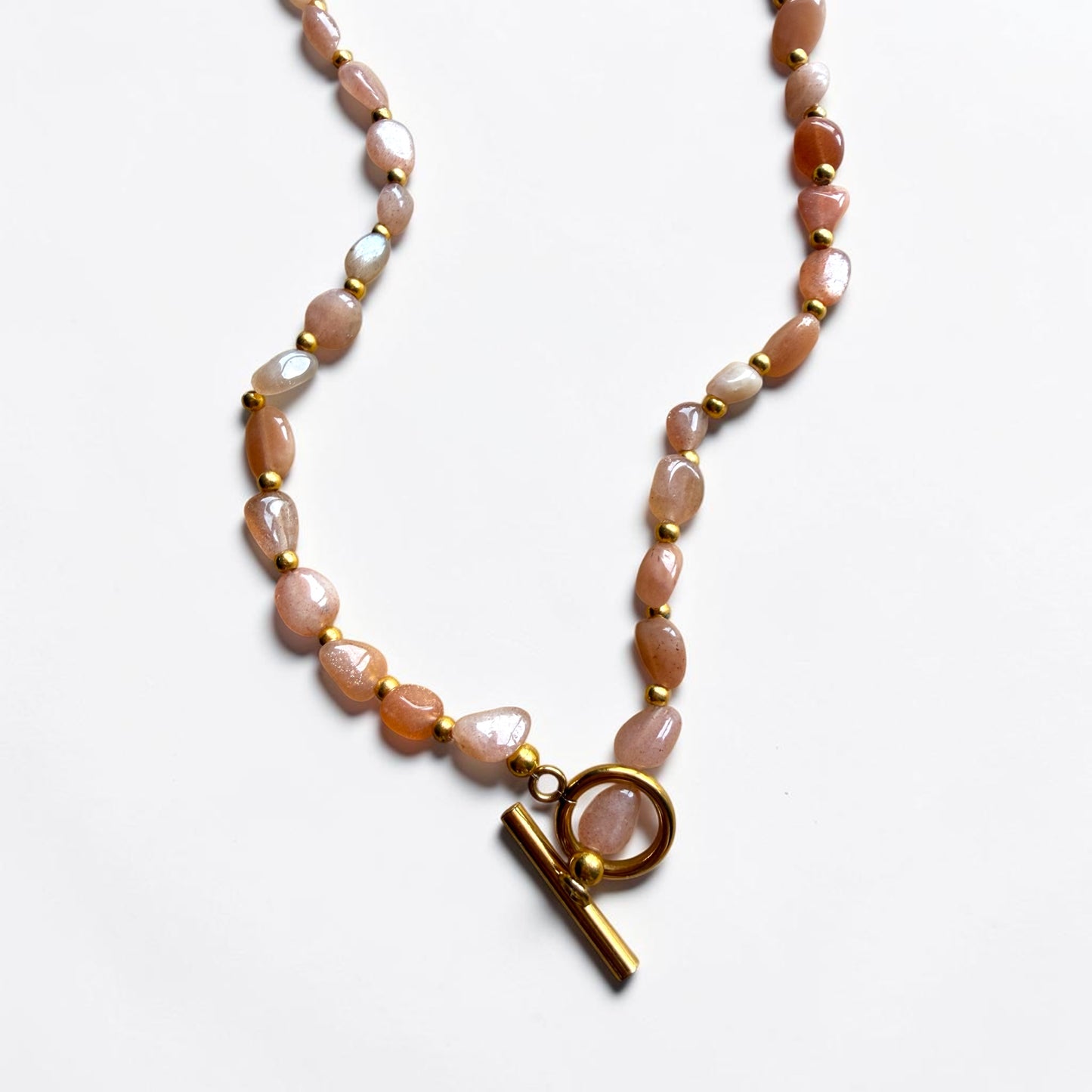 Sunstone Freeform Necklace