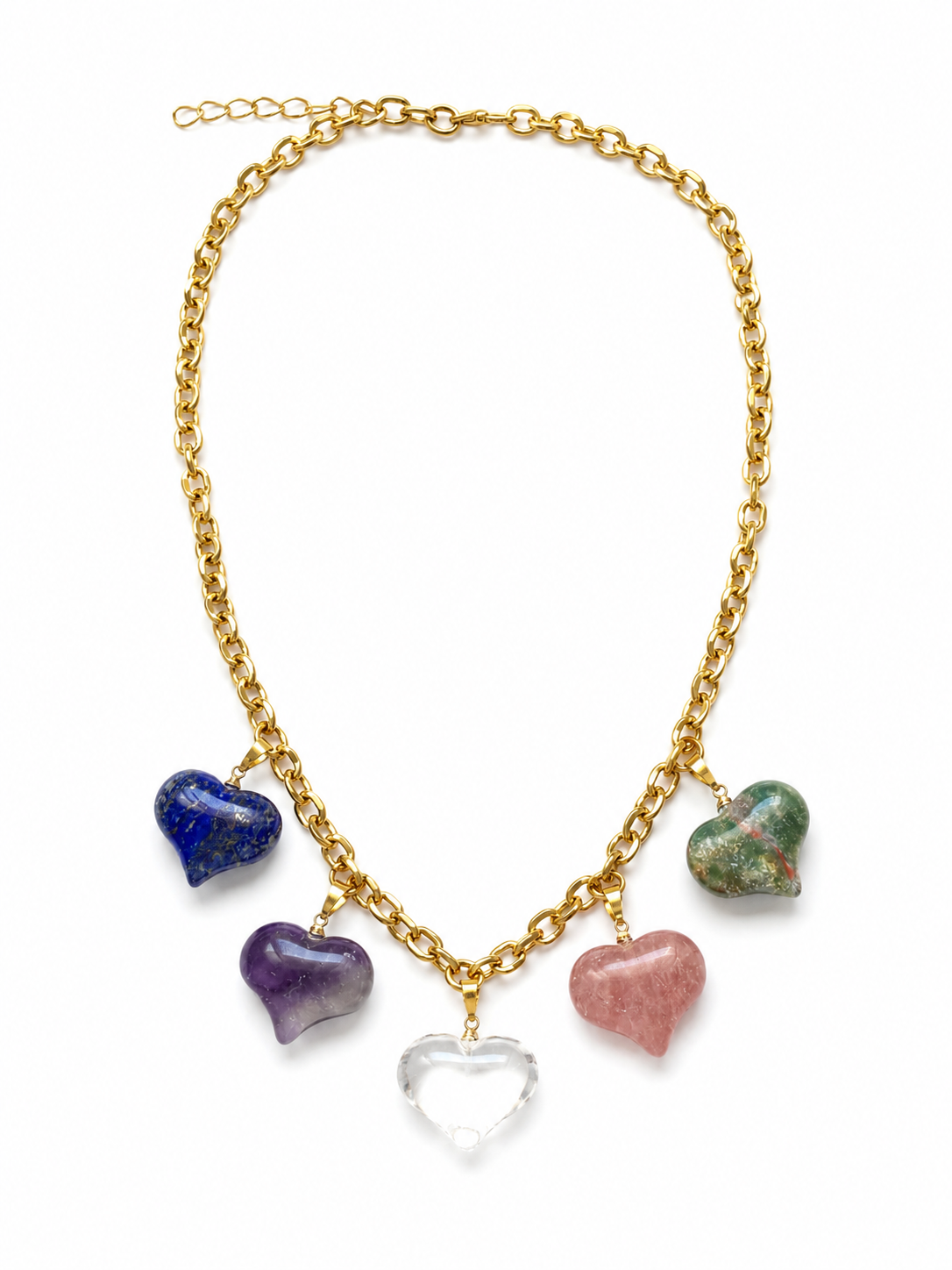 Sacred Harmony Heart Necklace & Bracelet