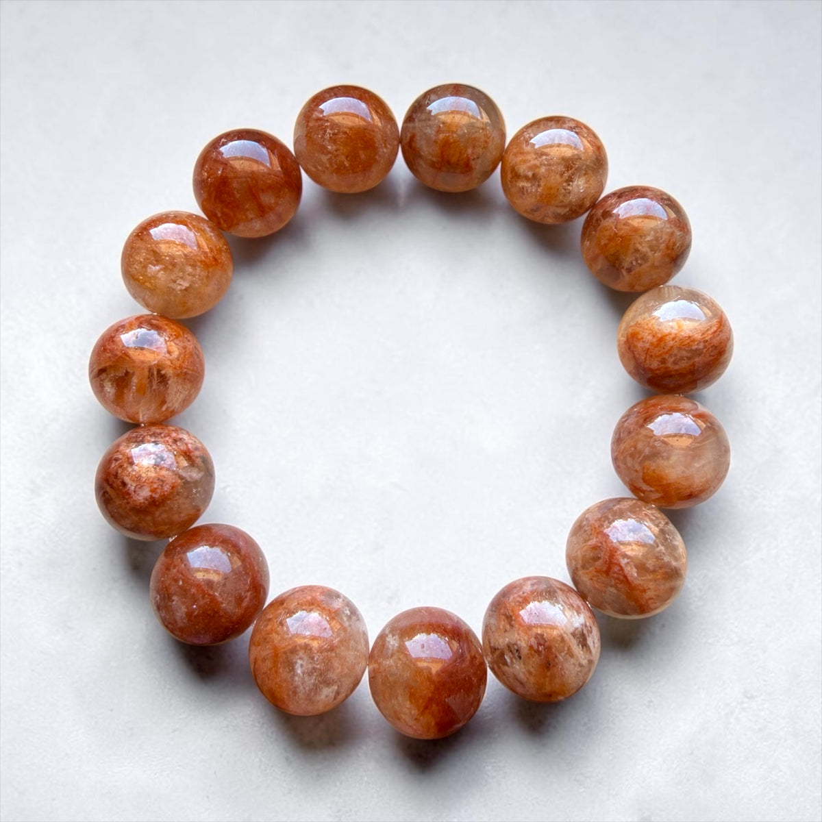 Red Phantom Quartz Bracelet
