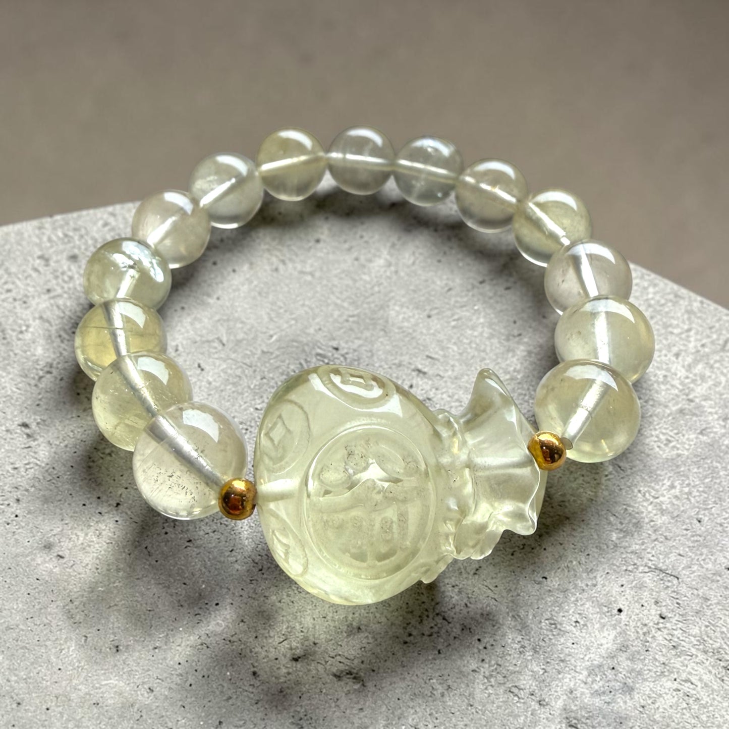 Citrine Money Bag Bracelet