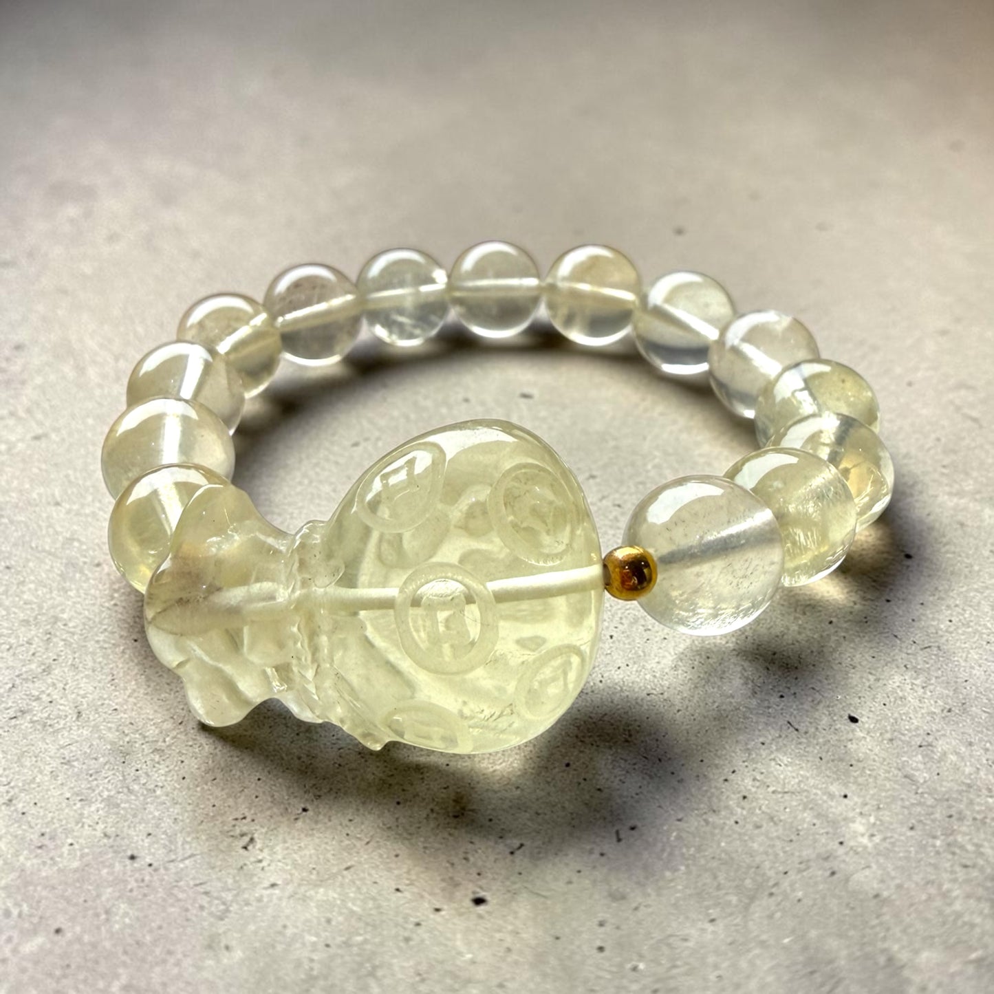 Citrine Money Bag Bracelet