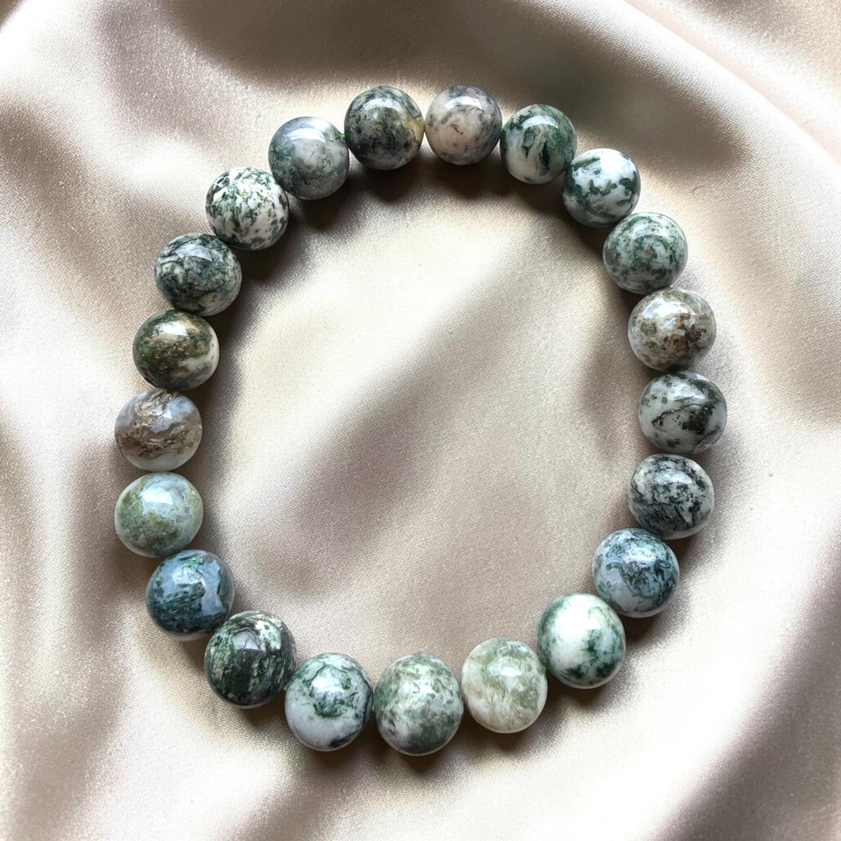 Moss Agate Bracelet
