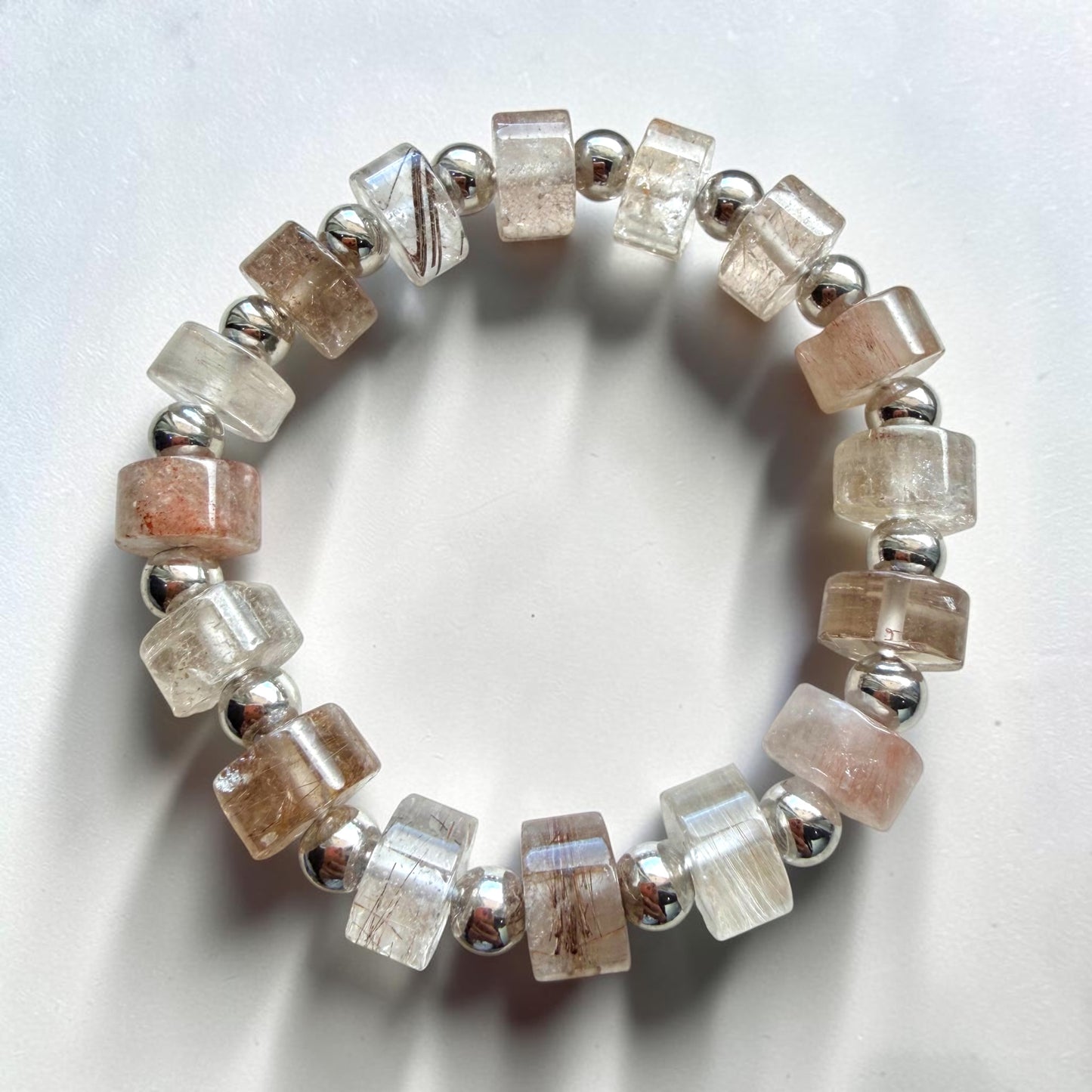 Crystal Harmony Rondelle Bracelet