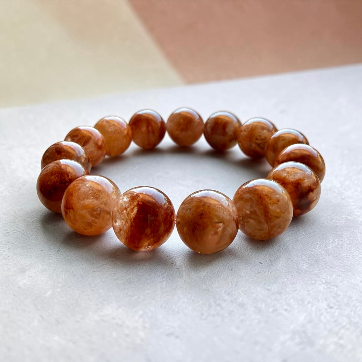 Red Phantom Quartz Bracelet