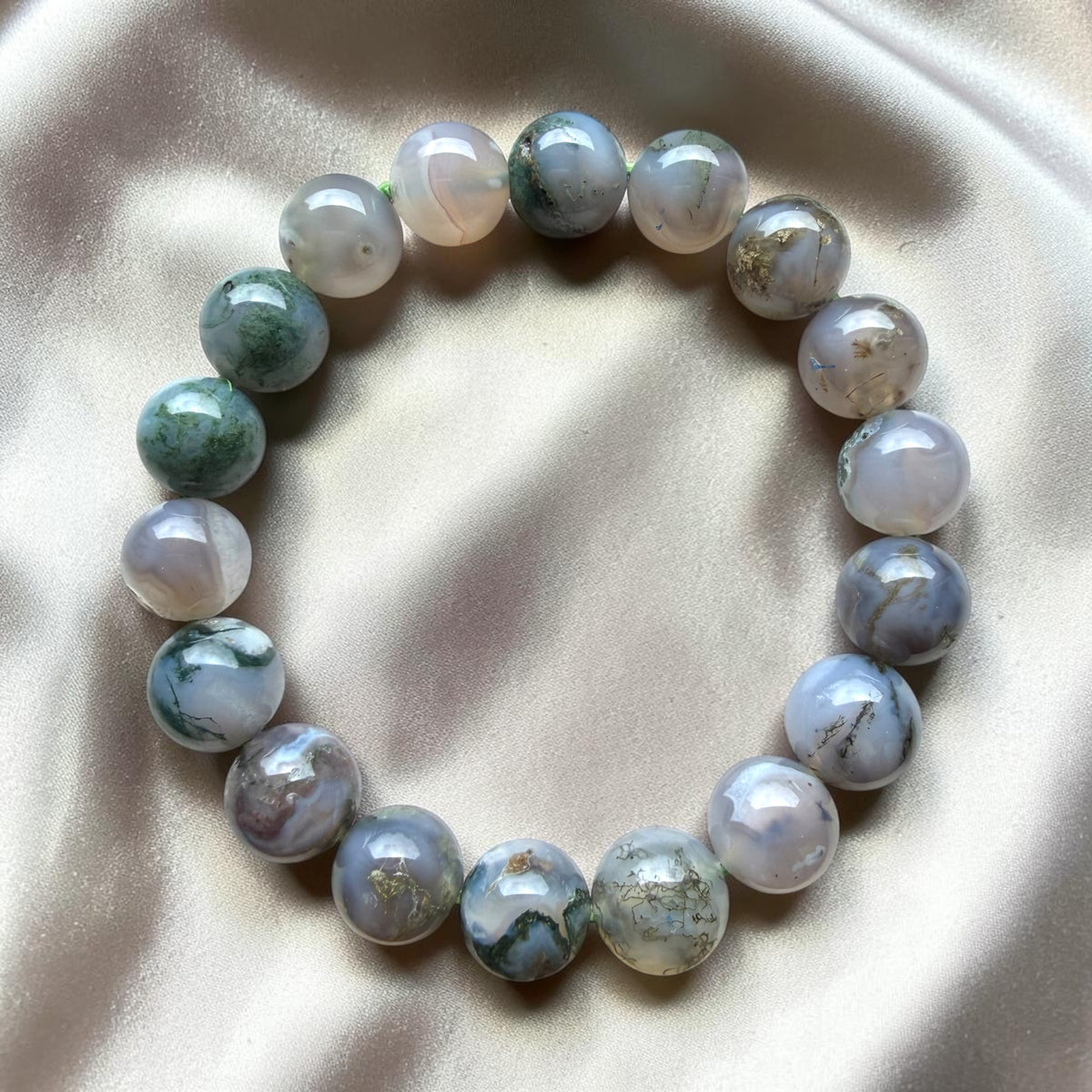 Moss Agate Bracelet