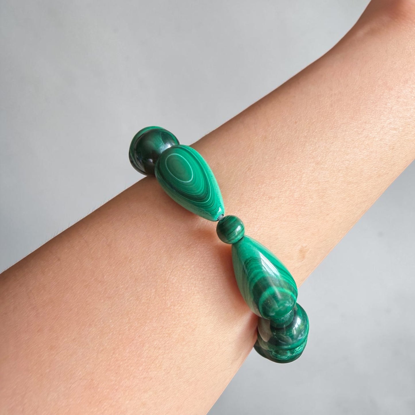 Malachite Multi-Shape Bracelet