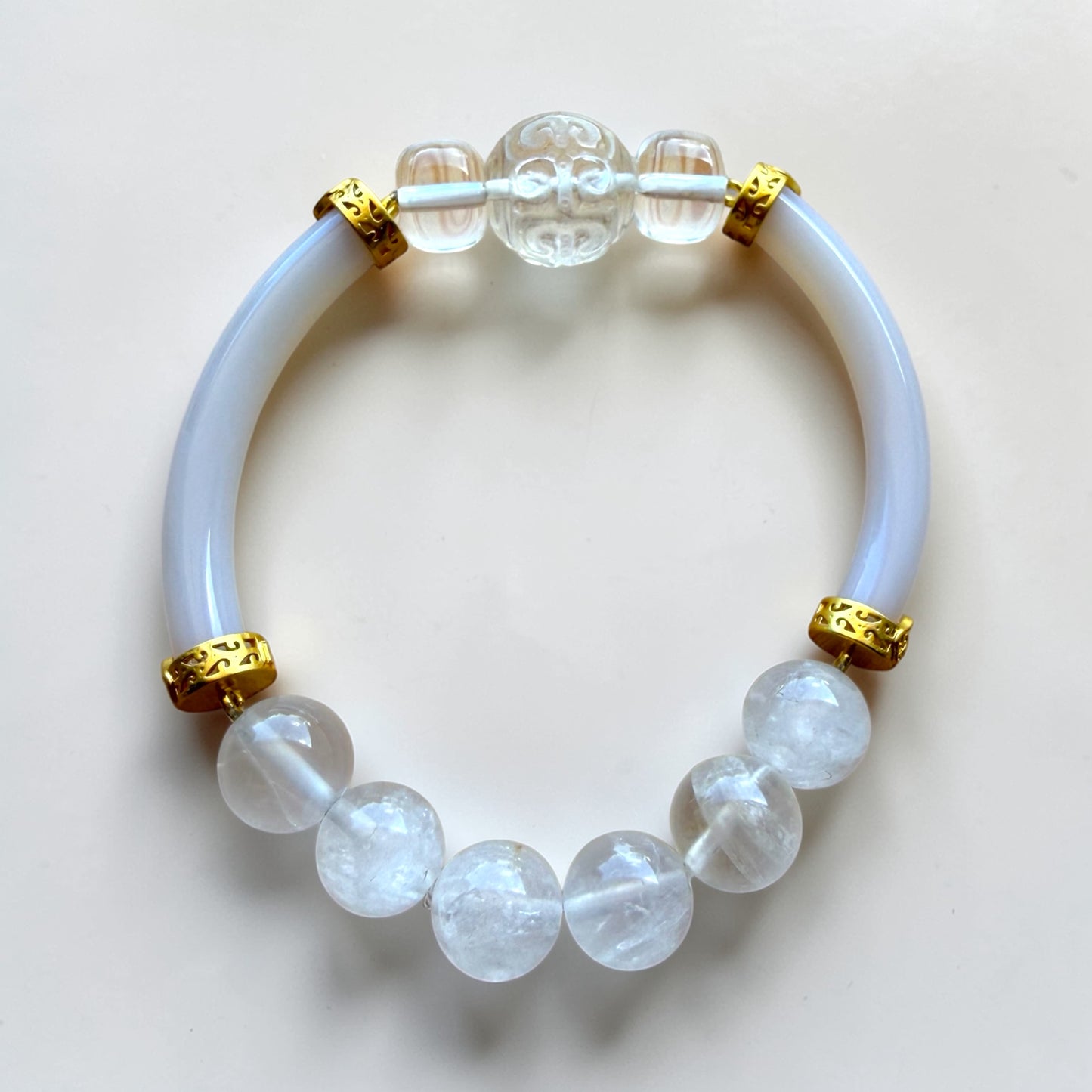 Natural Agate Energy Bangles