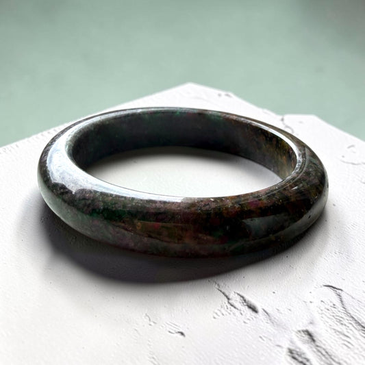 Ruby Zoisite Bangle