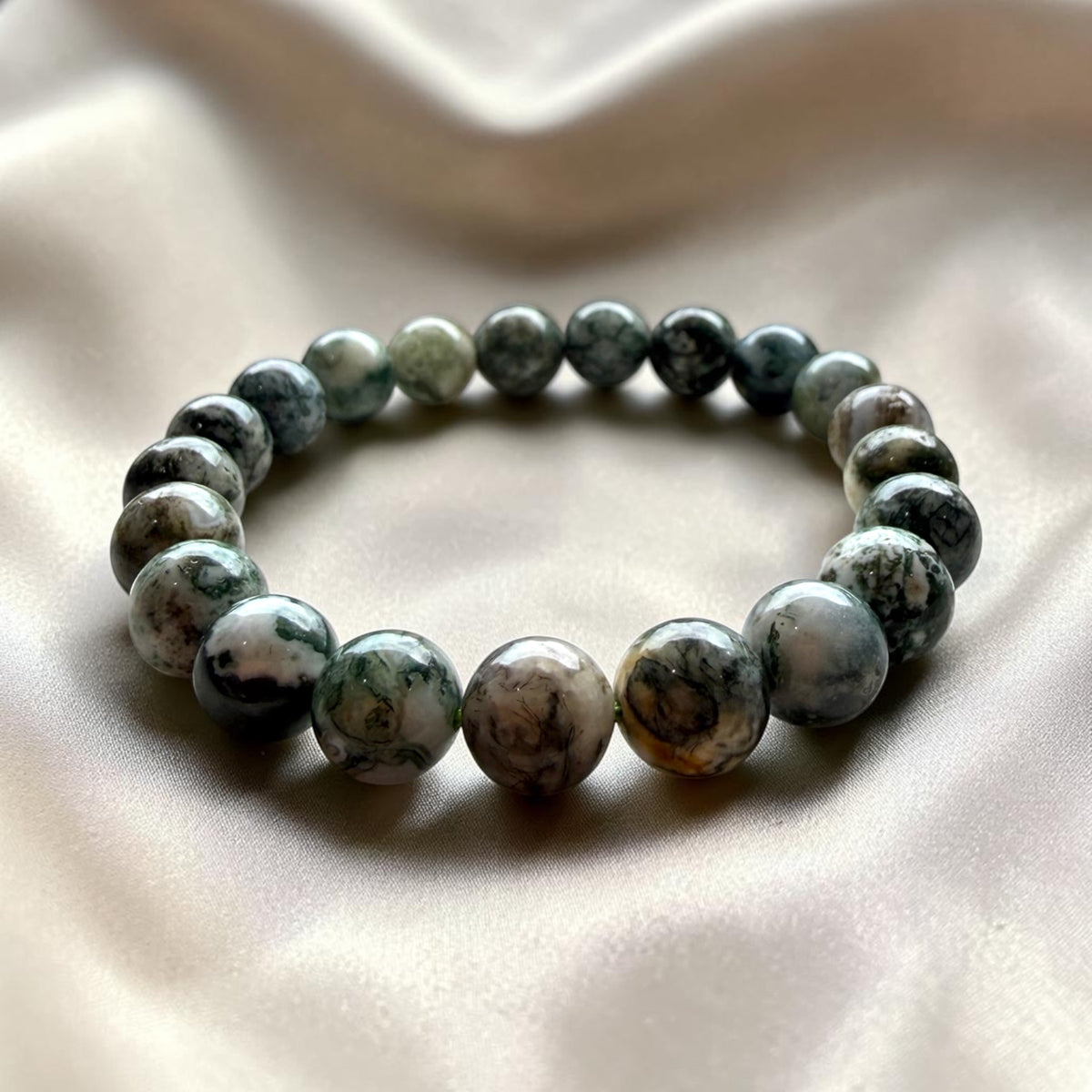 Moss Agate Bracelet