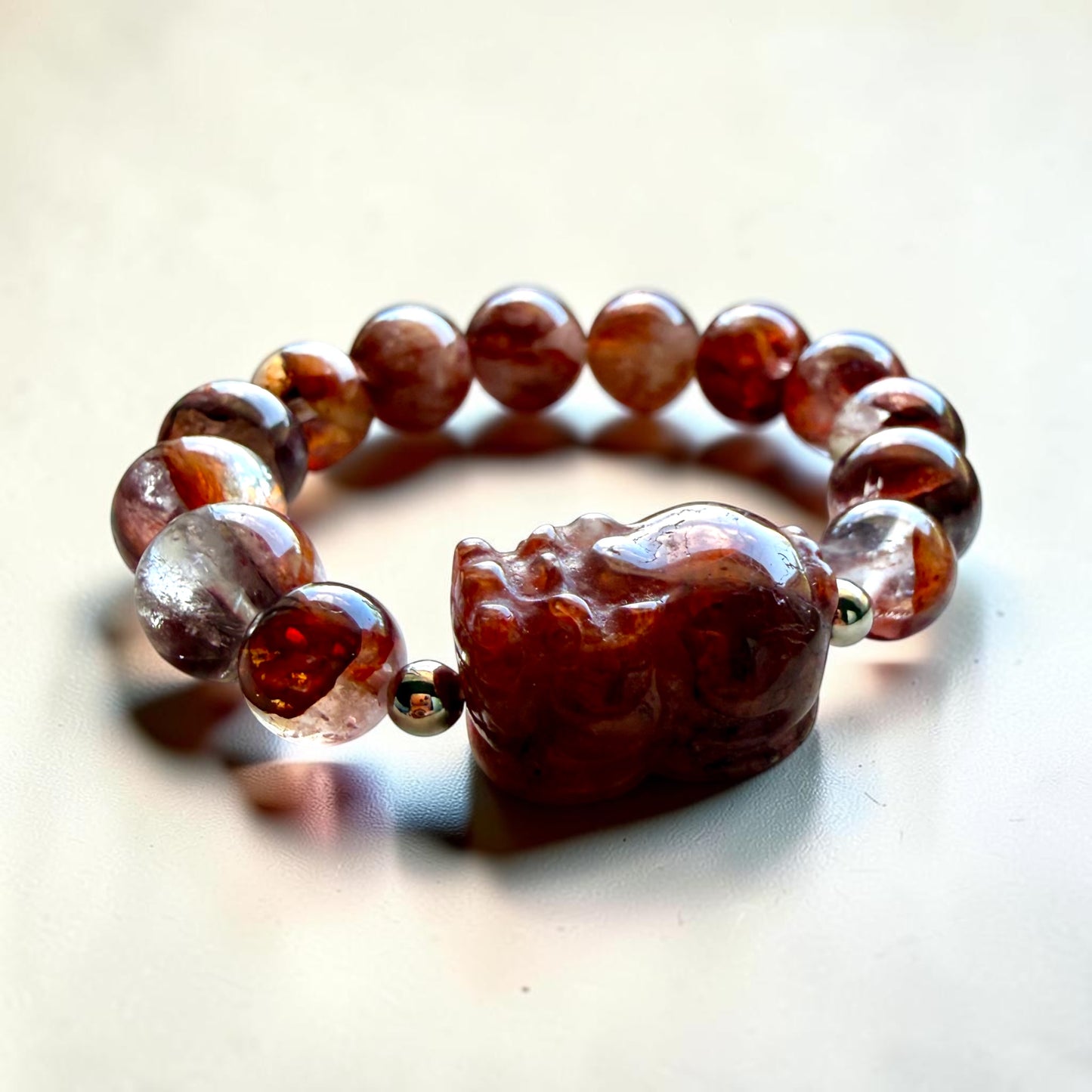 Fire Quartz Pixiu Bracelet