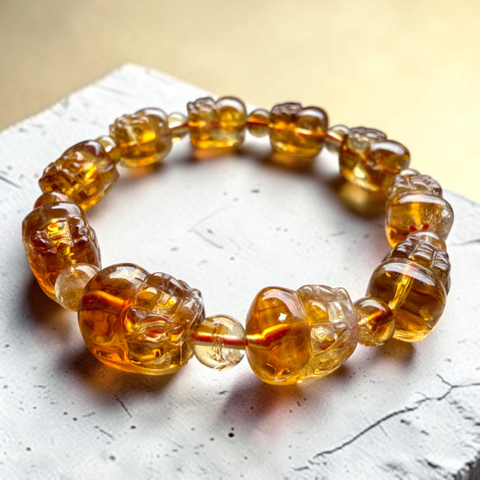 Citrine Pixiu Bracelet