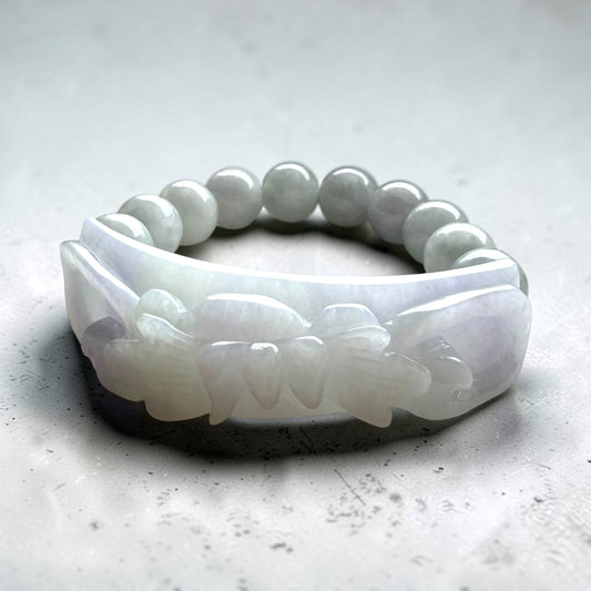 Lavender Jade Bracelet