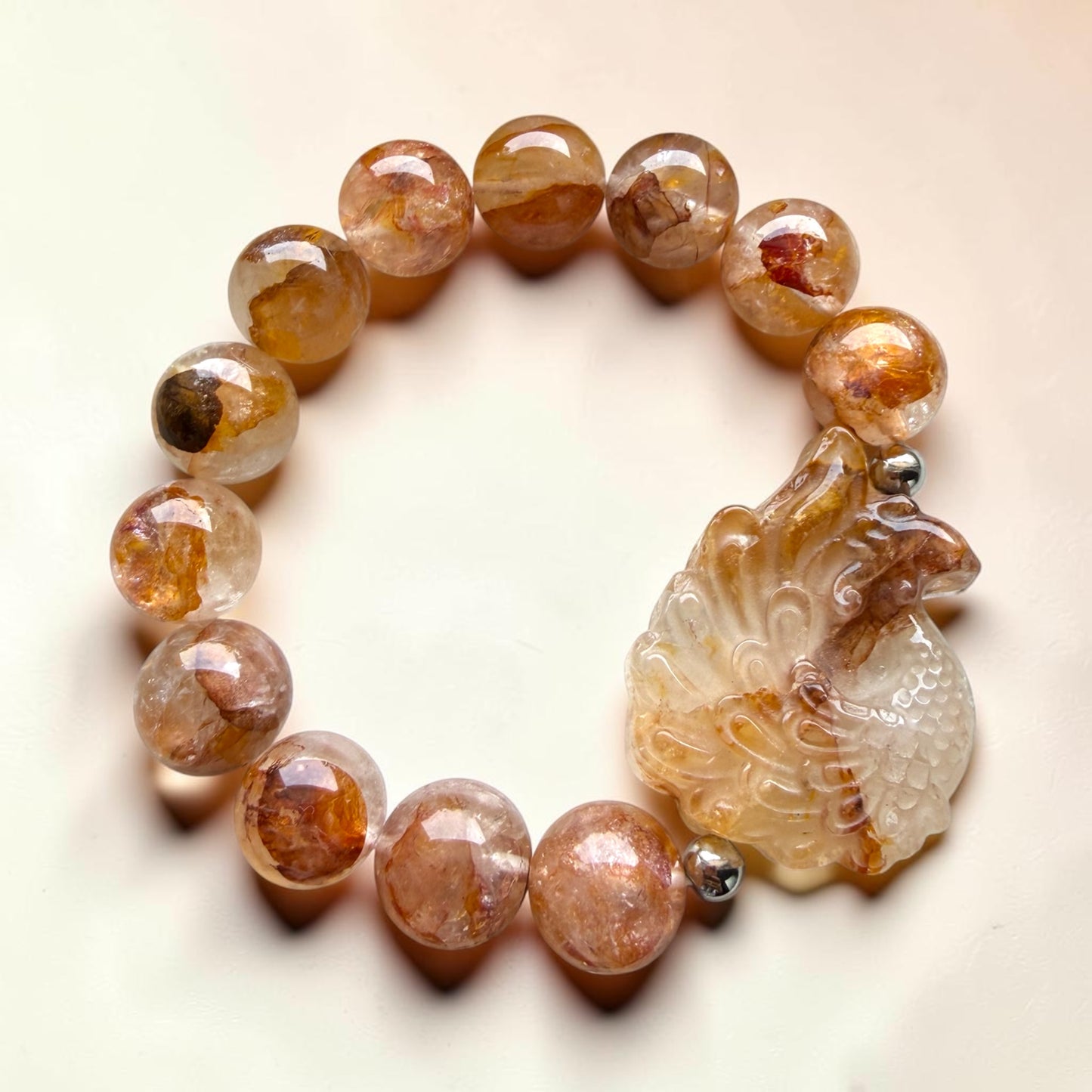 Golden Healer Phoenix Bracelet