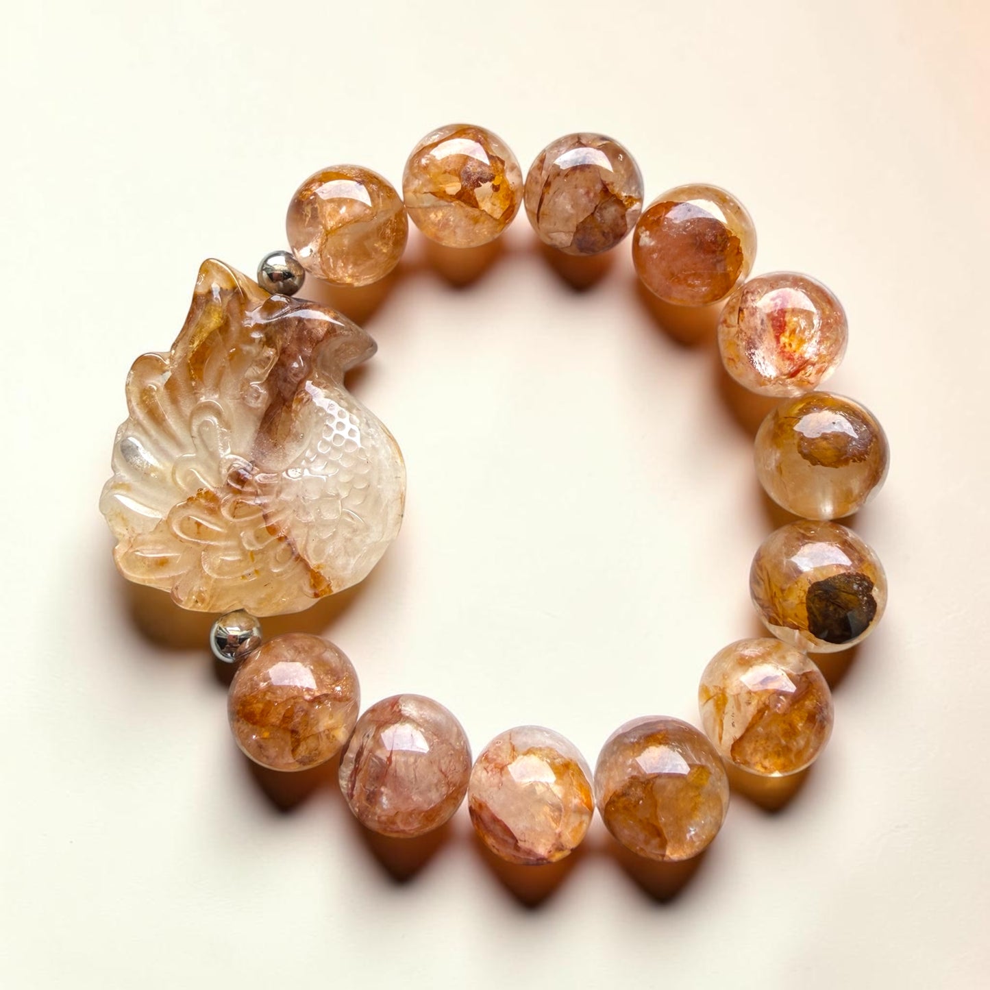 Golden Healer Phoenix Bracelet