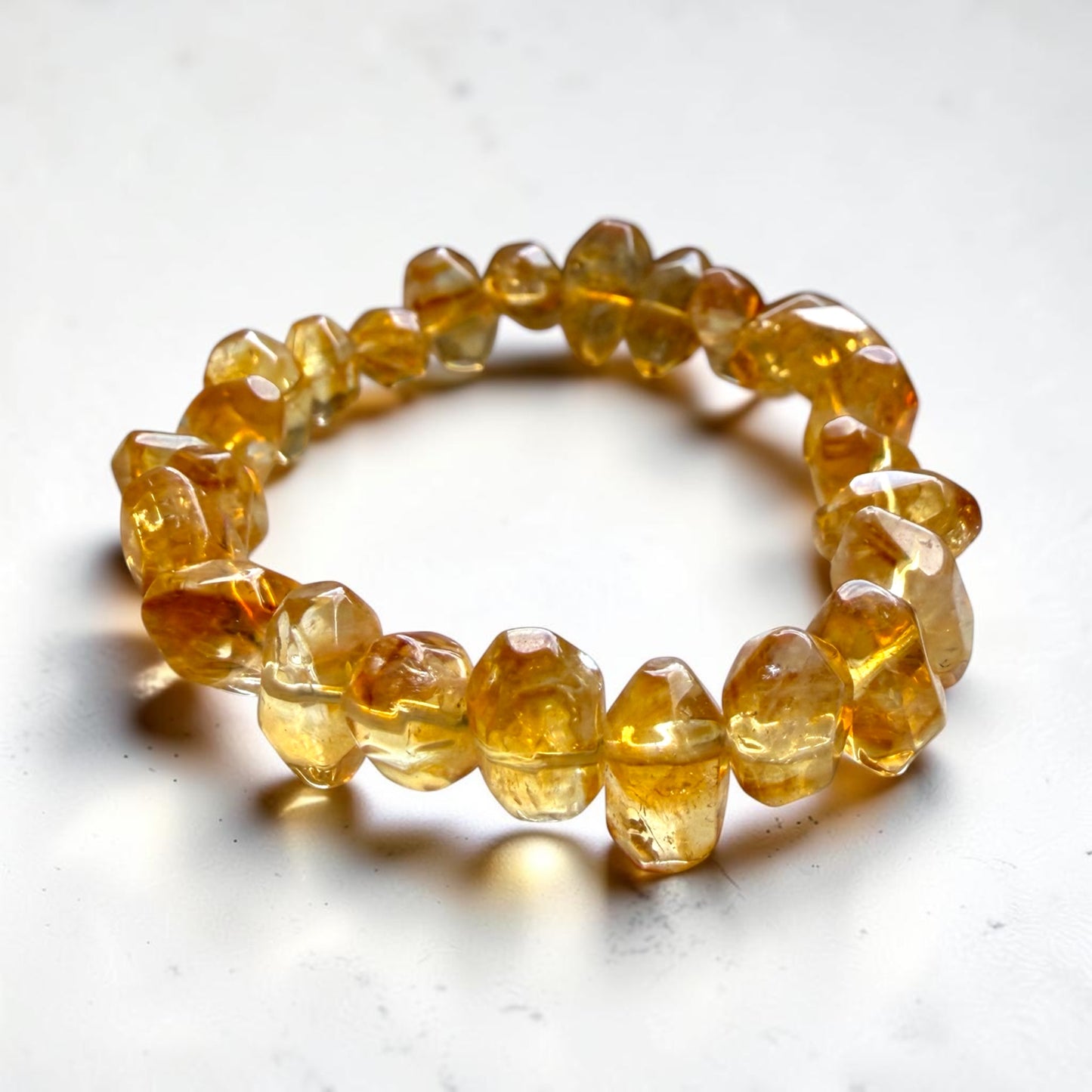 Citrine Freeform Bracelet