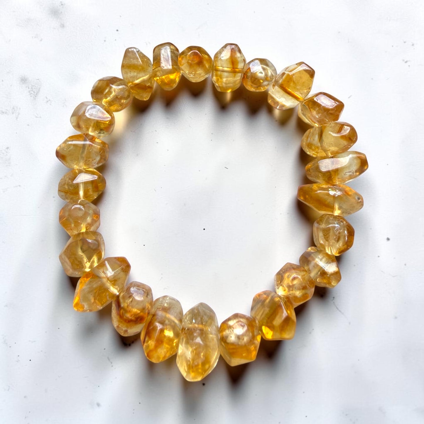 Citrine Freeform Bracelet