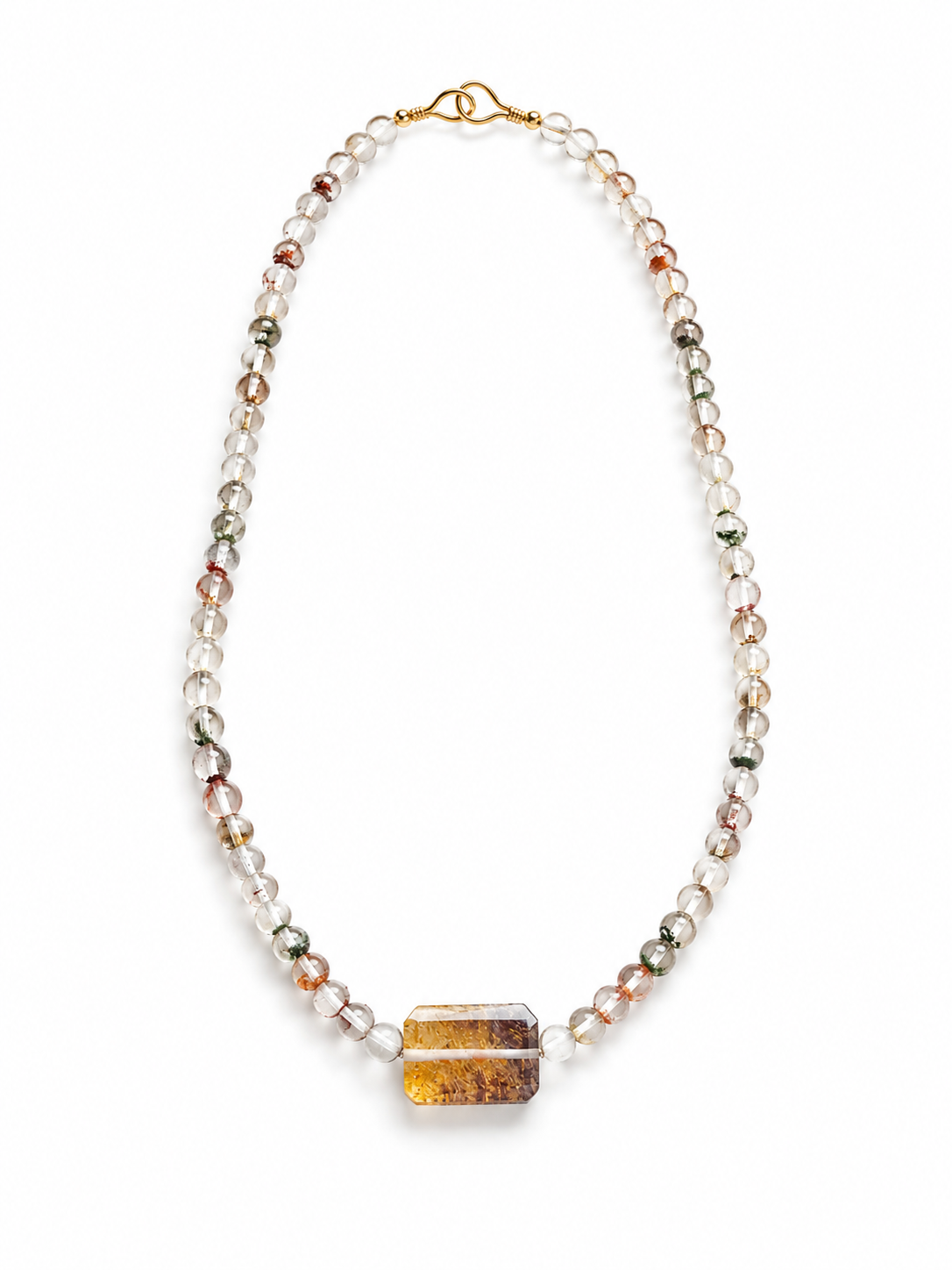 Phantom Quartz Necklace