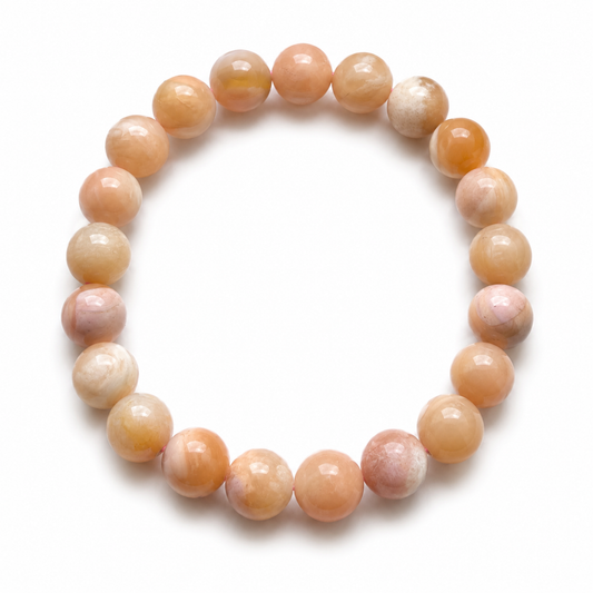 Alashan Agate (Yellow & Pink)