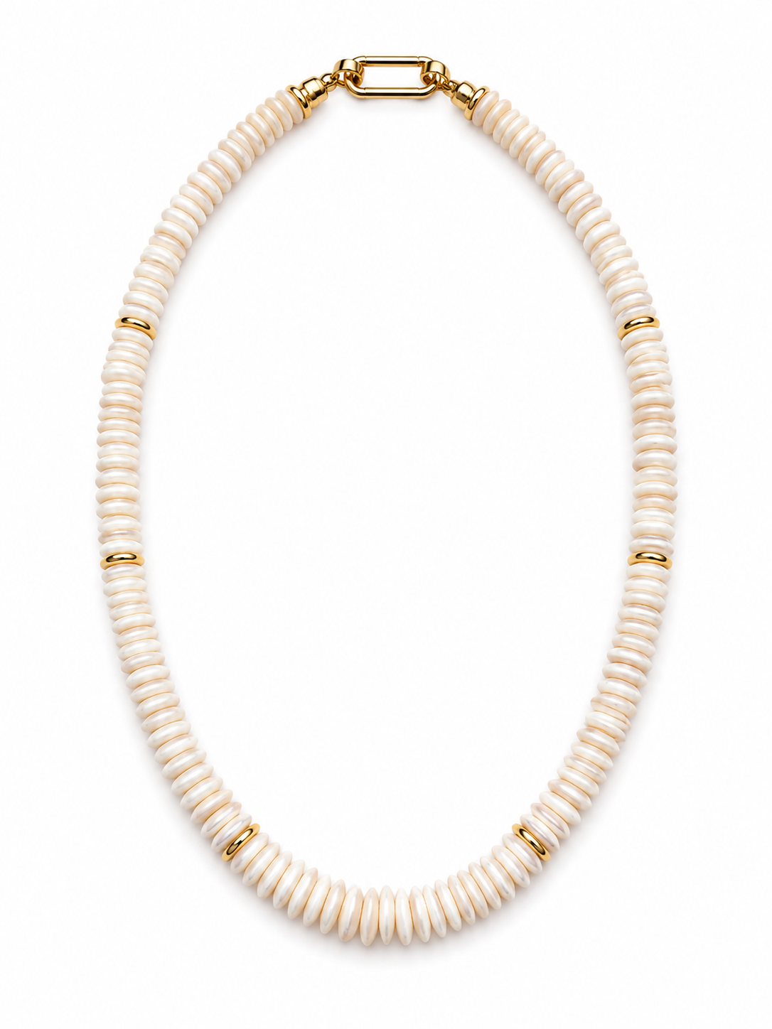 Cat’s Eye Heishi Necklace