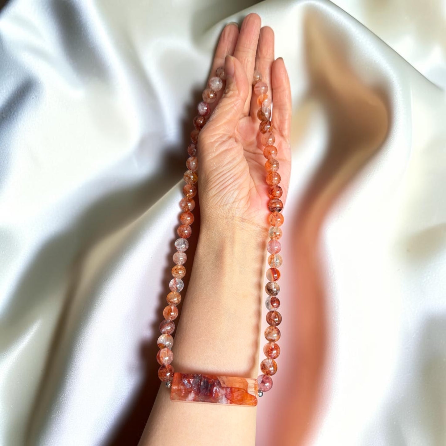 Fire Quartz Necklace