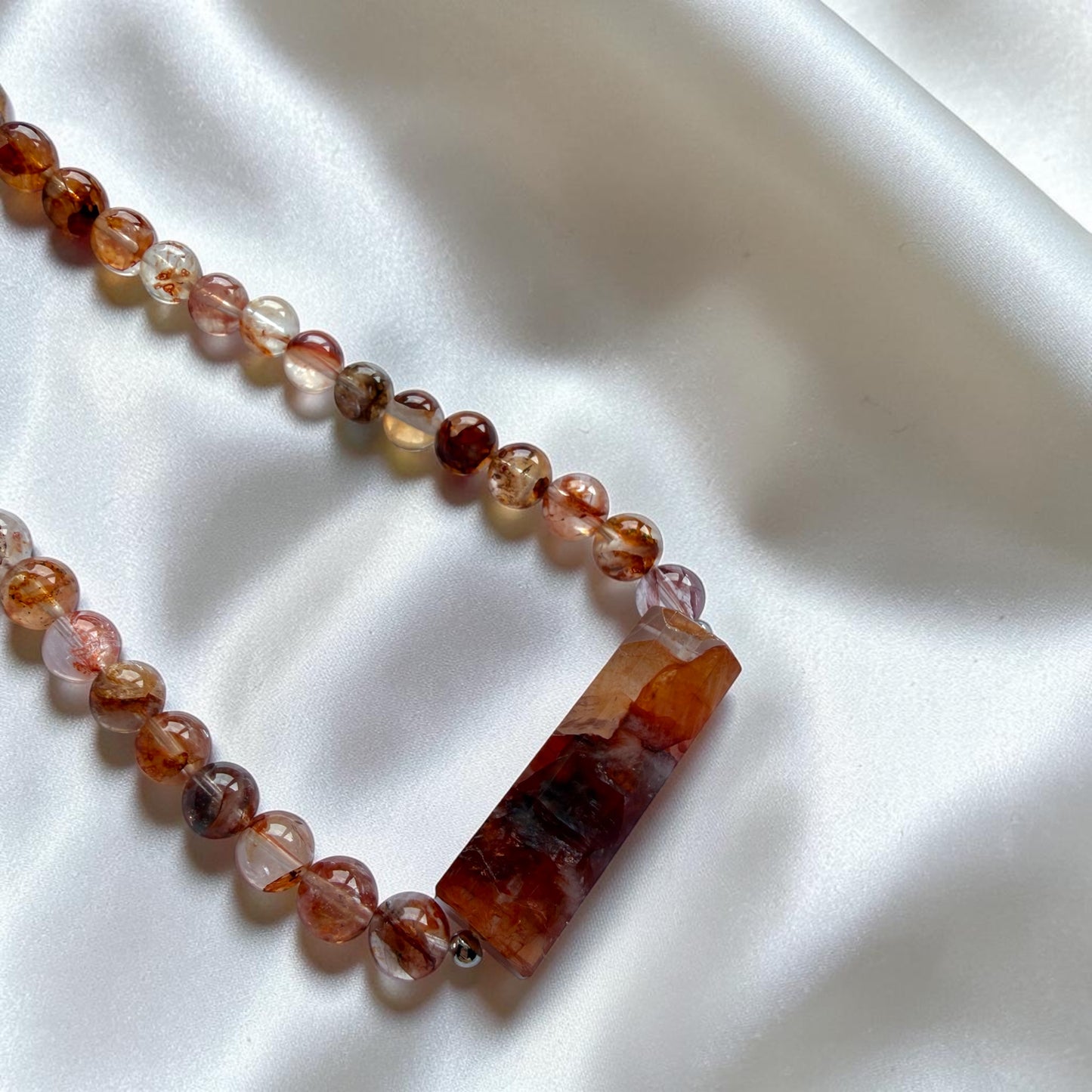 Fire Quartz Necklace