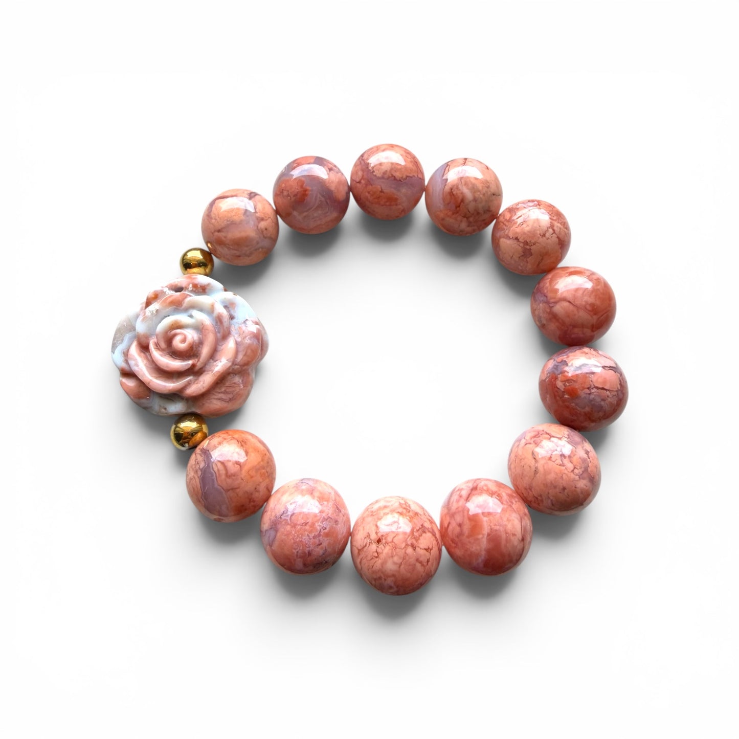Pink Agate Bracelet