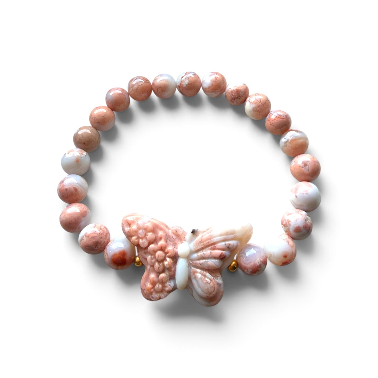 Pink Agate Bracelet